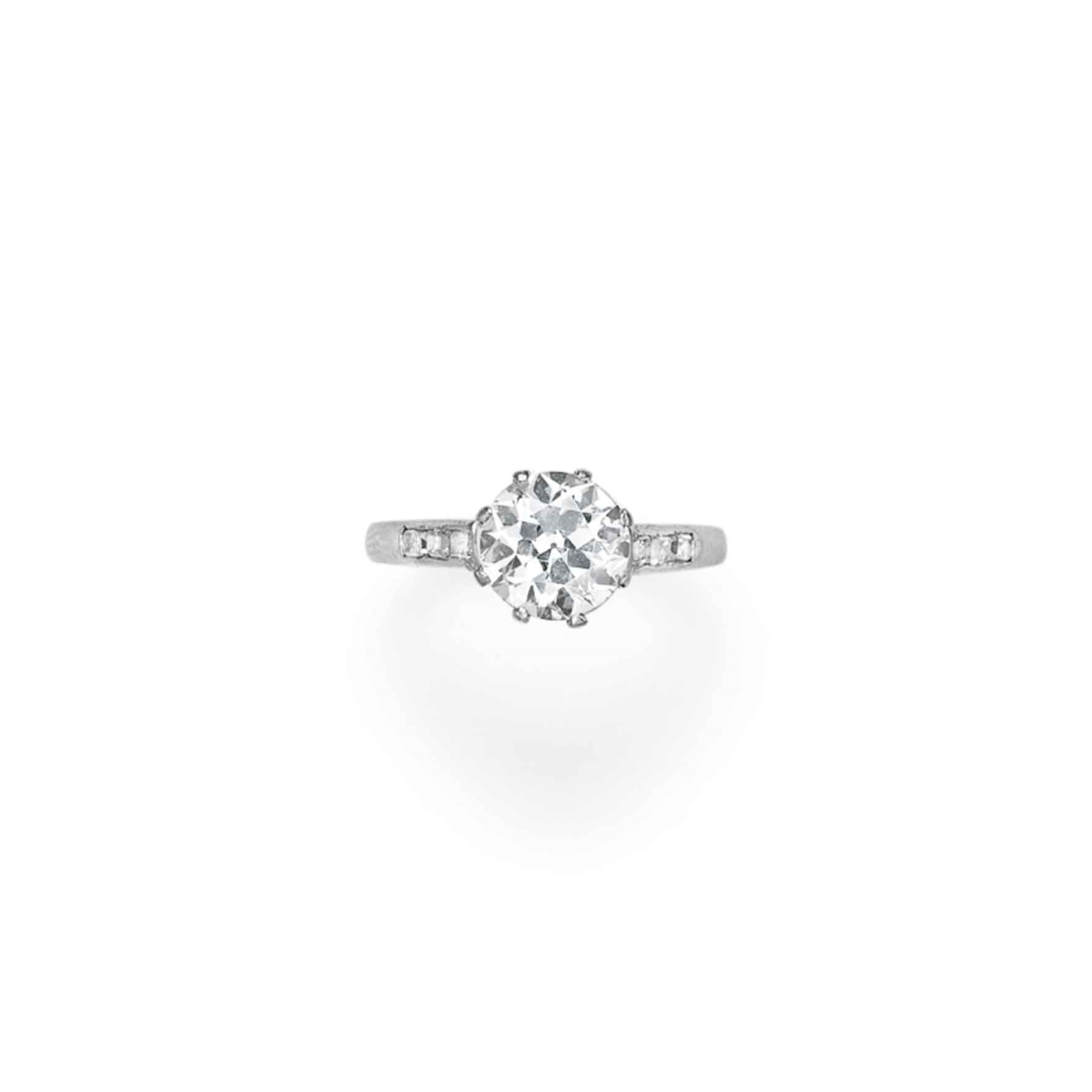 A DIAMOND RING