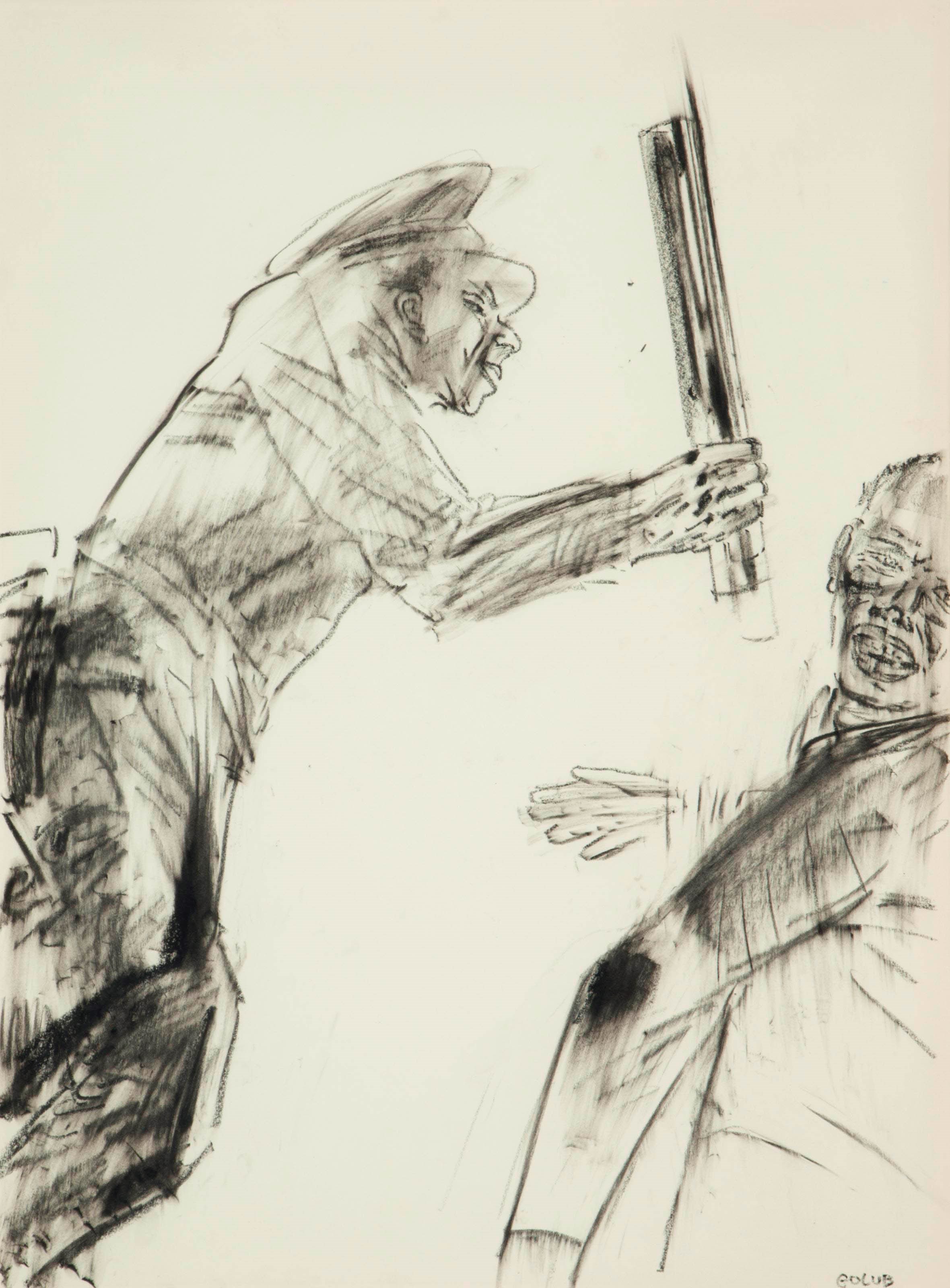 Leon Golub (AMERICAN, 1922-2004)