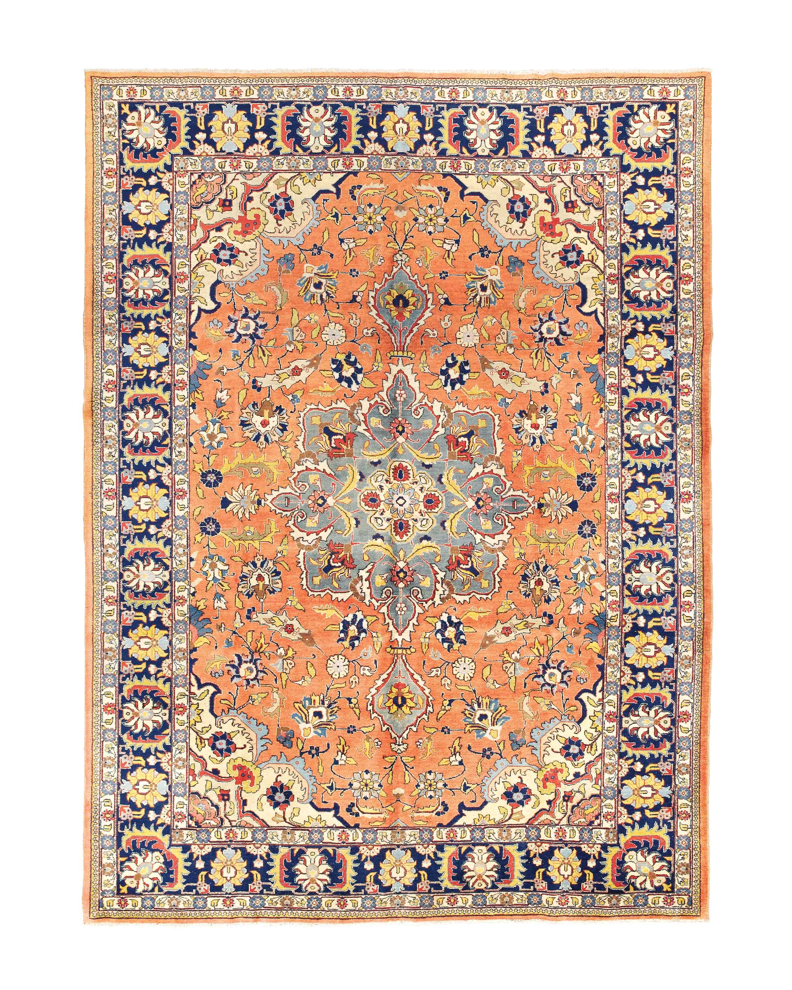 A fine Tabriz carpet