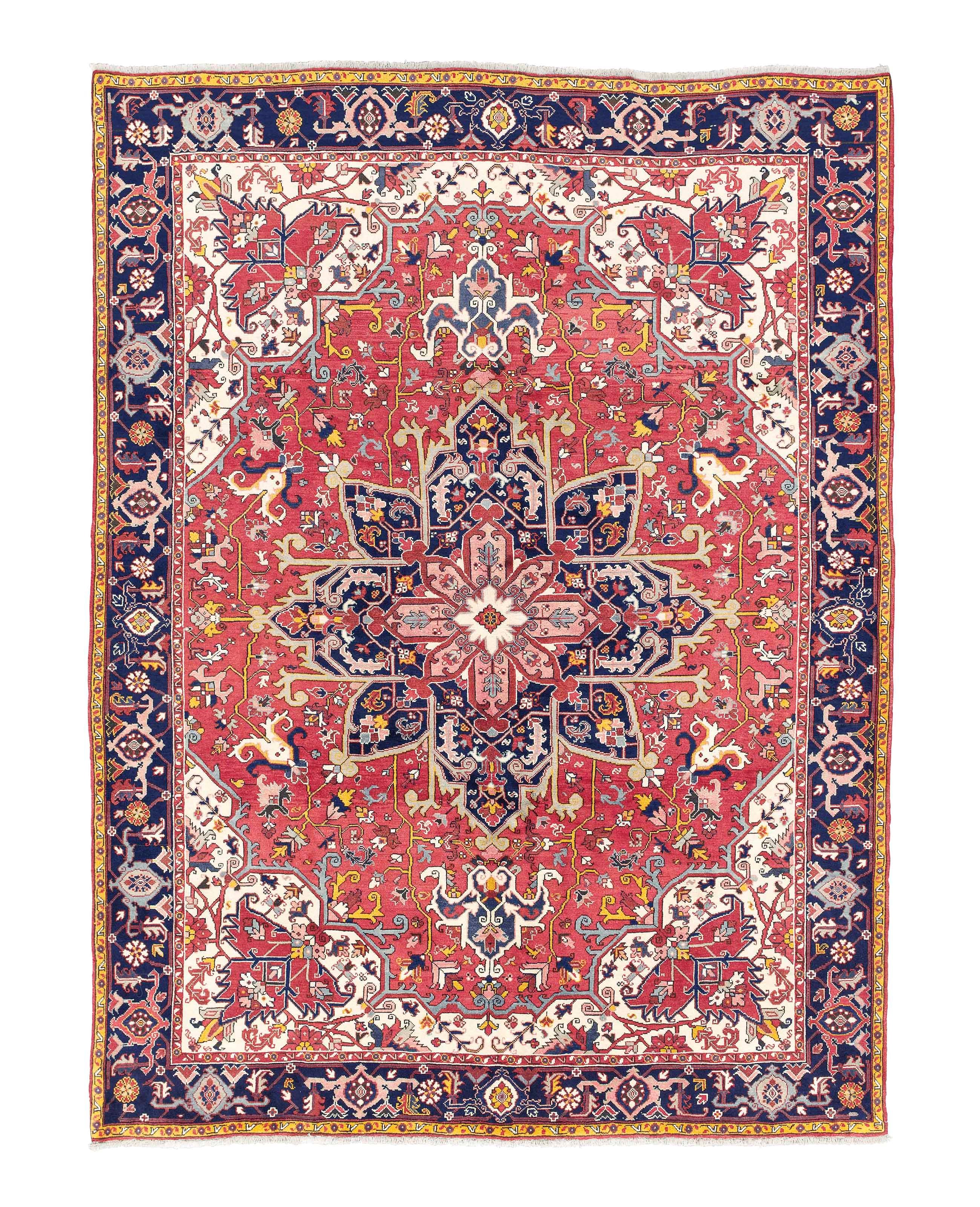 A fine Heriz carpet