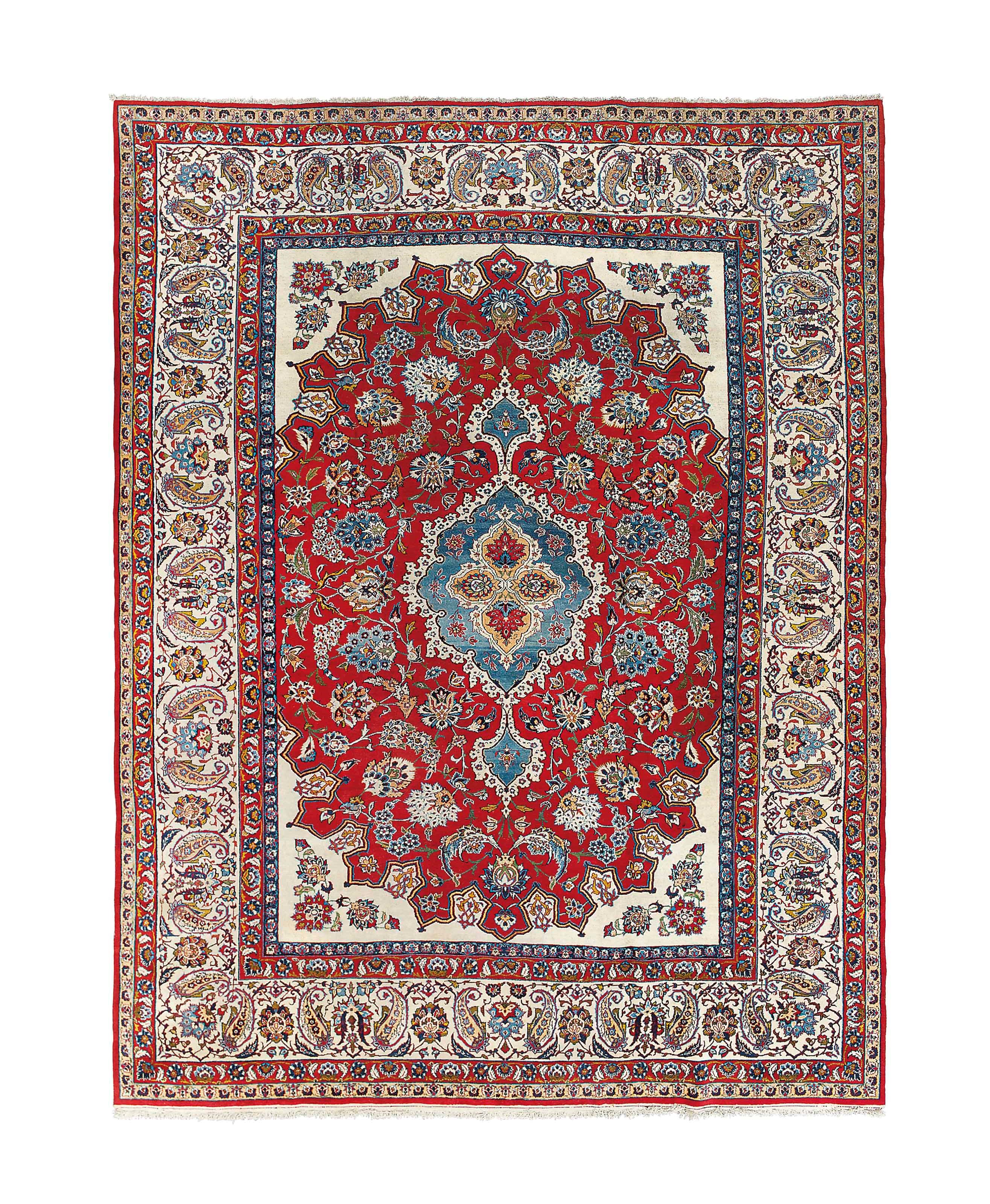 An Isfahan carpet