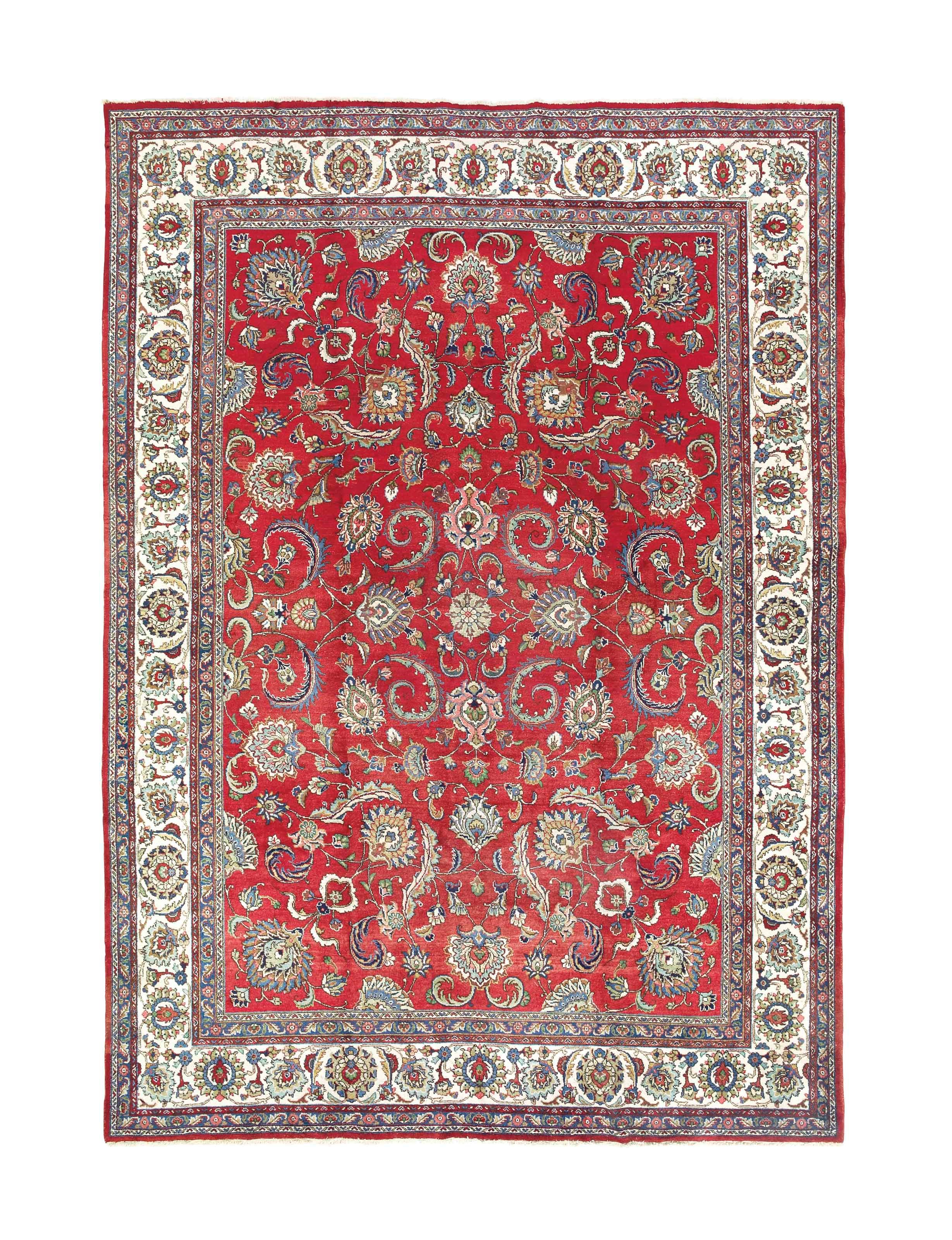 A Tabriz carpet