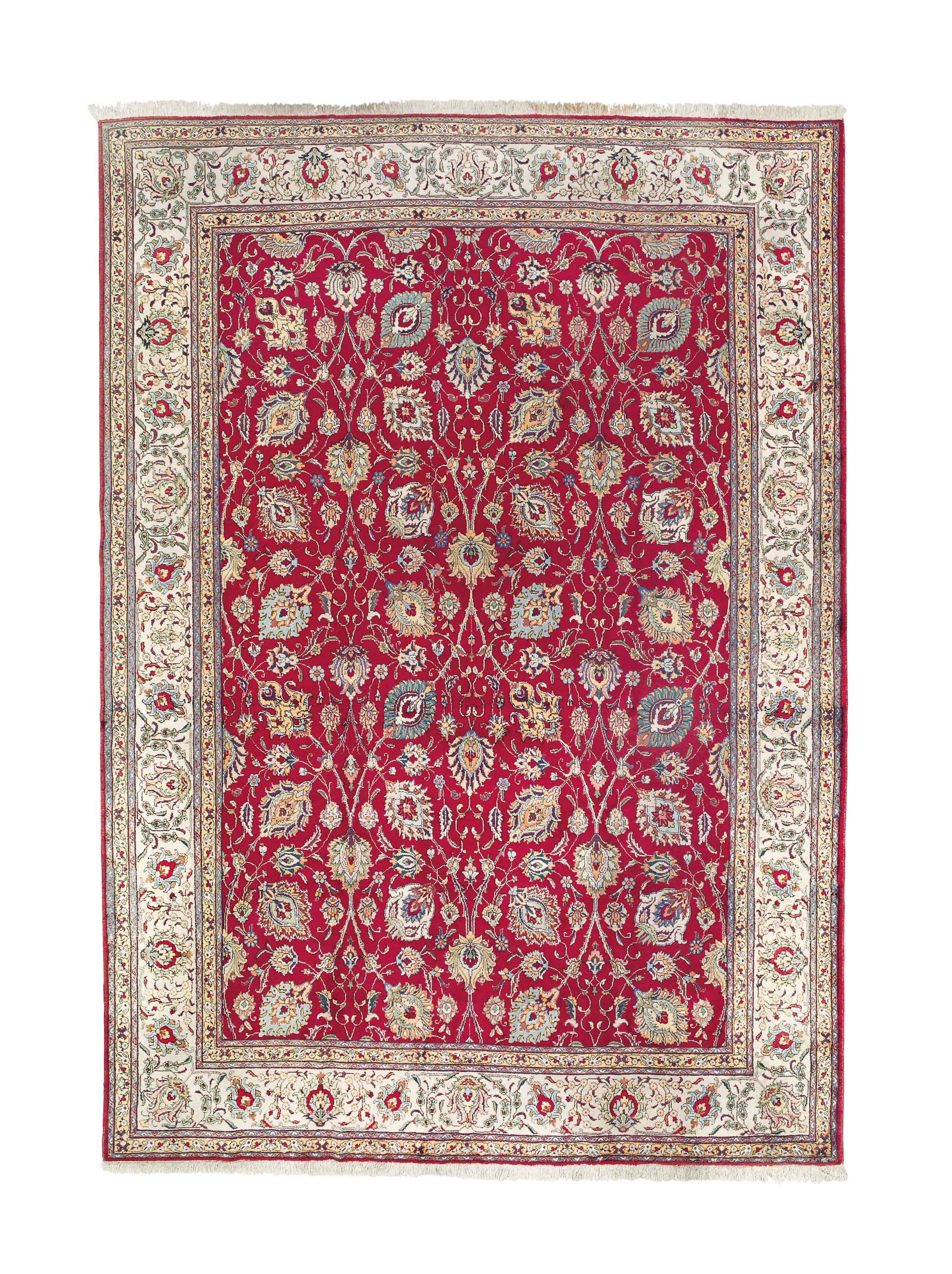 A Tabriz carpet