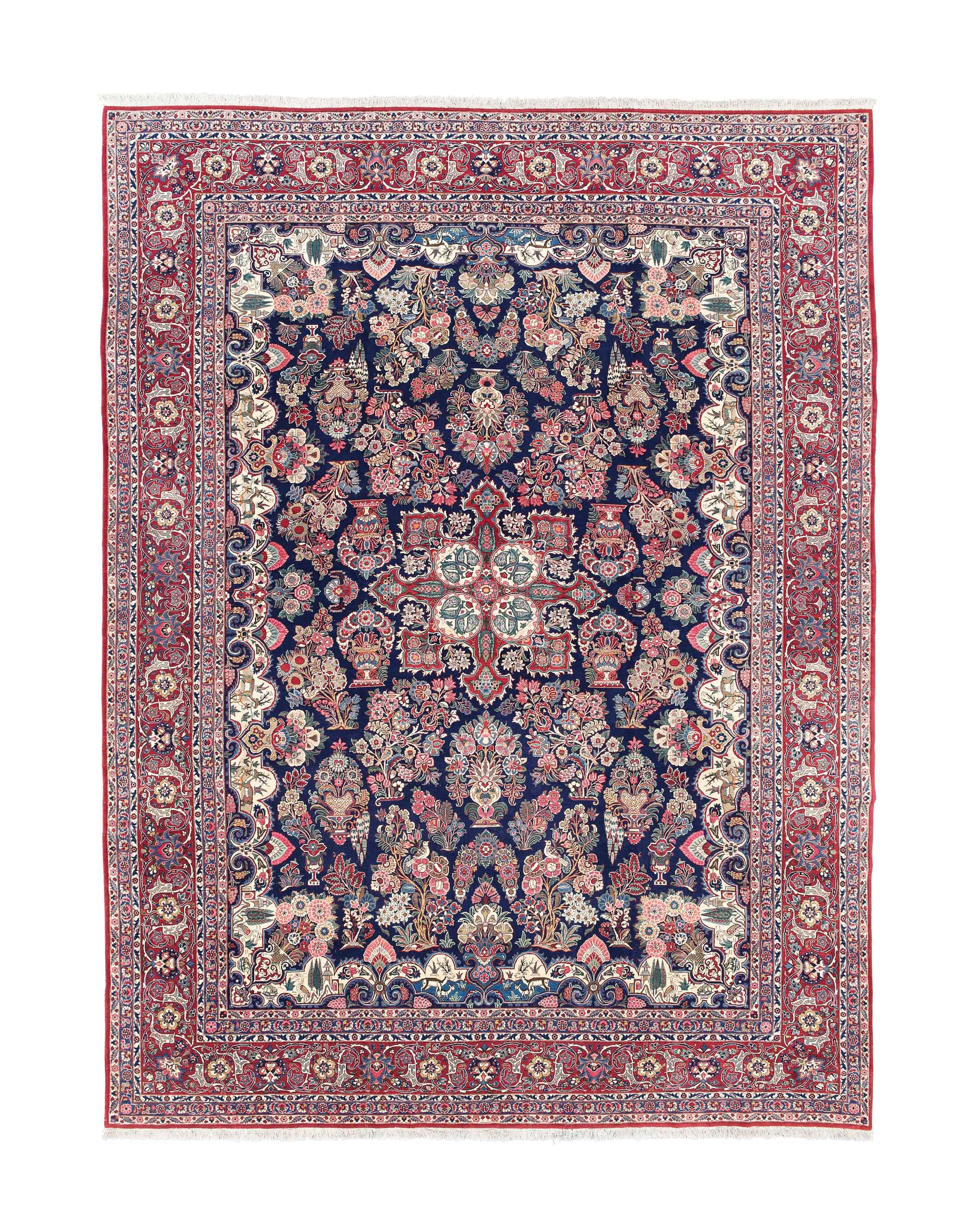 A fine Kashan carpet