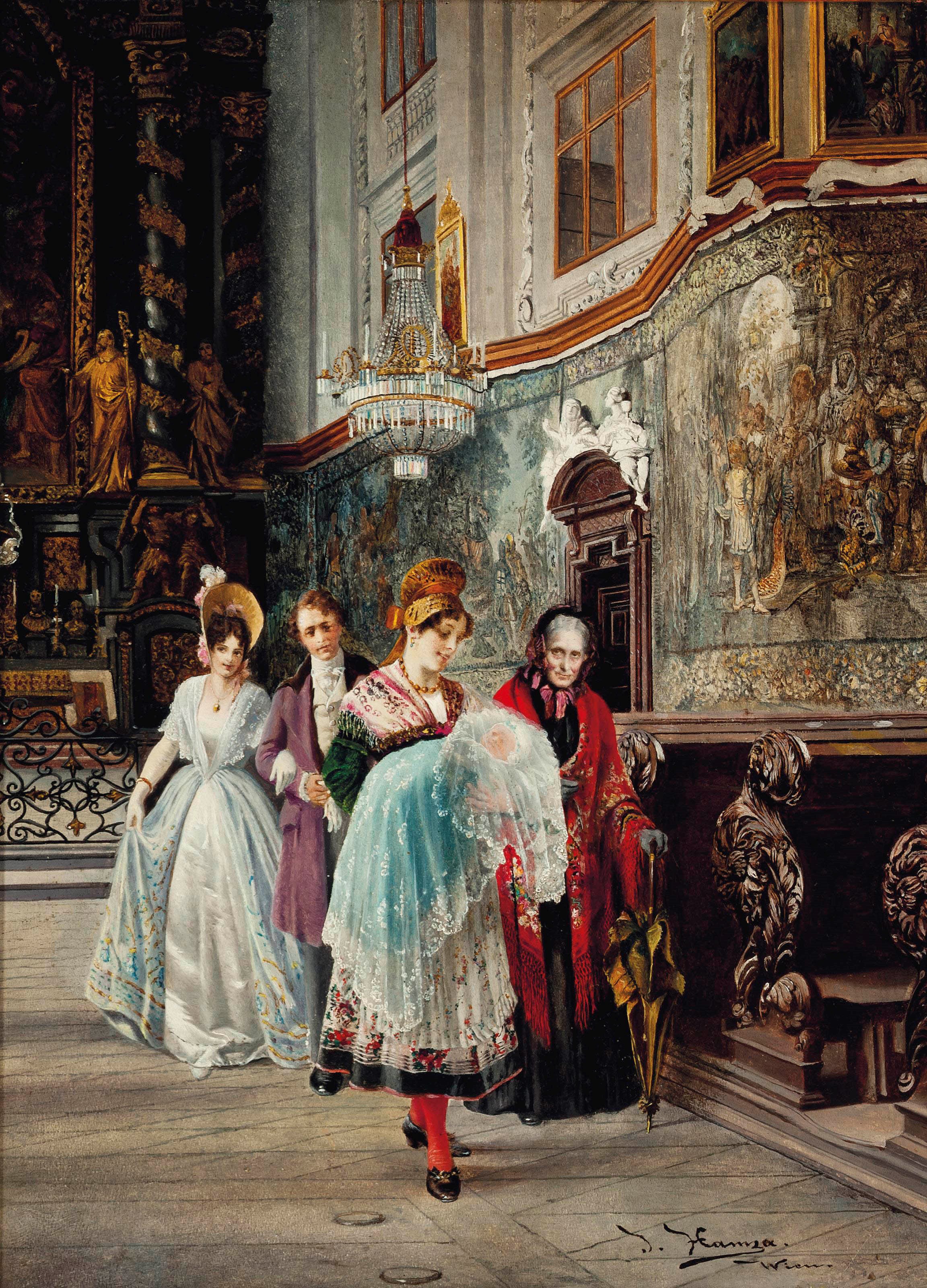 Johann Hamza (Austrian, 1850-1927)