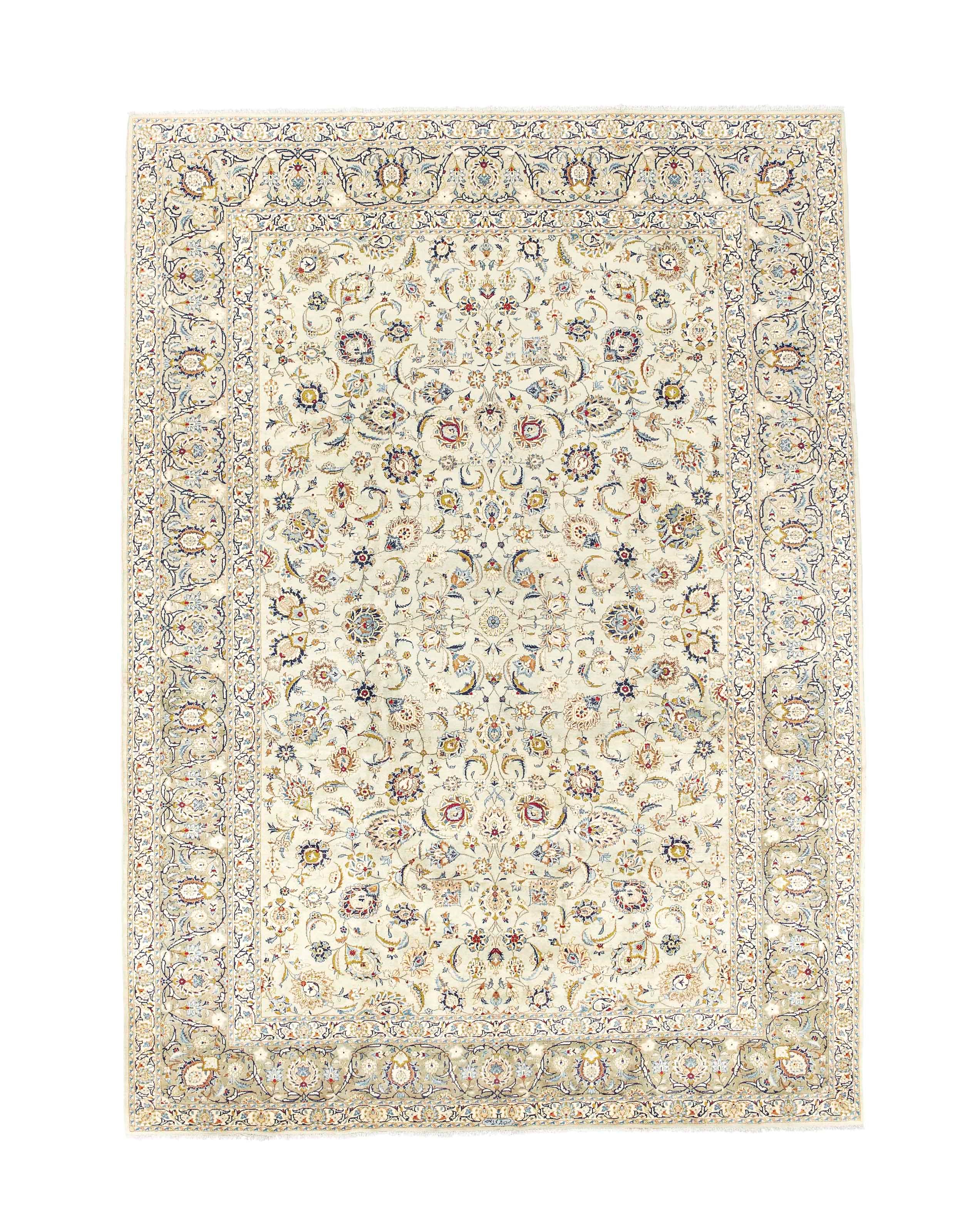 A fine Kashan carpet
