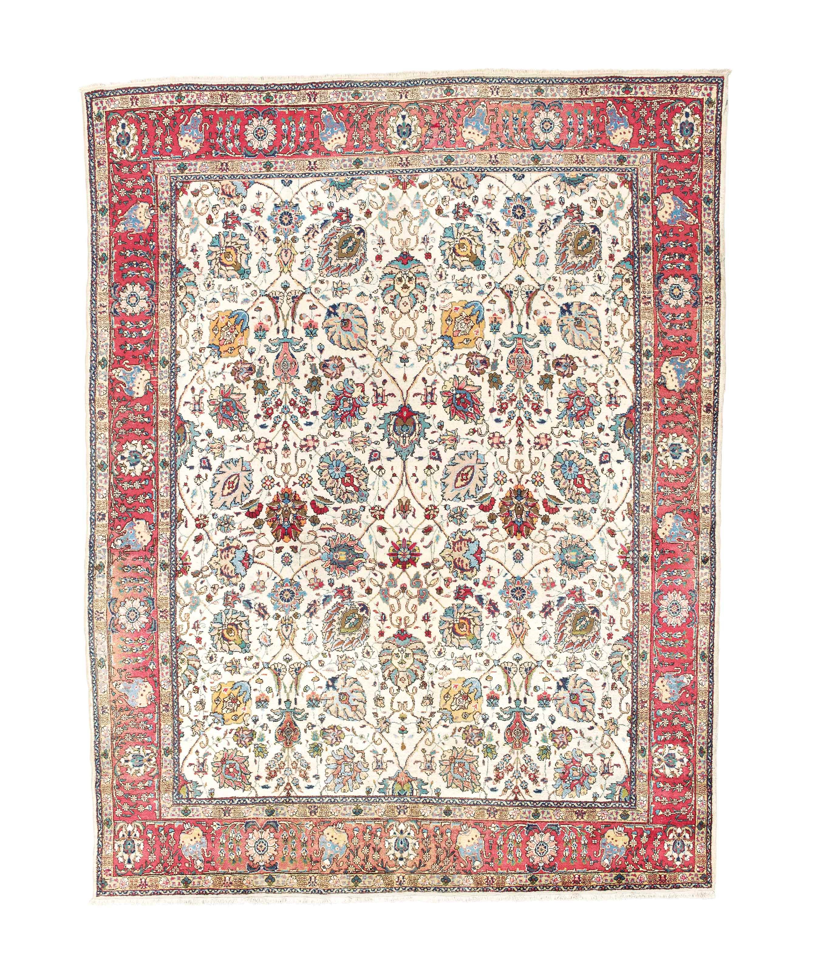 A Tabriz carpet of Shah-Abbas design
