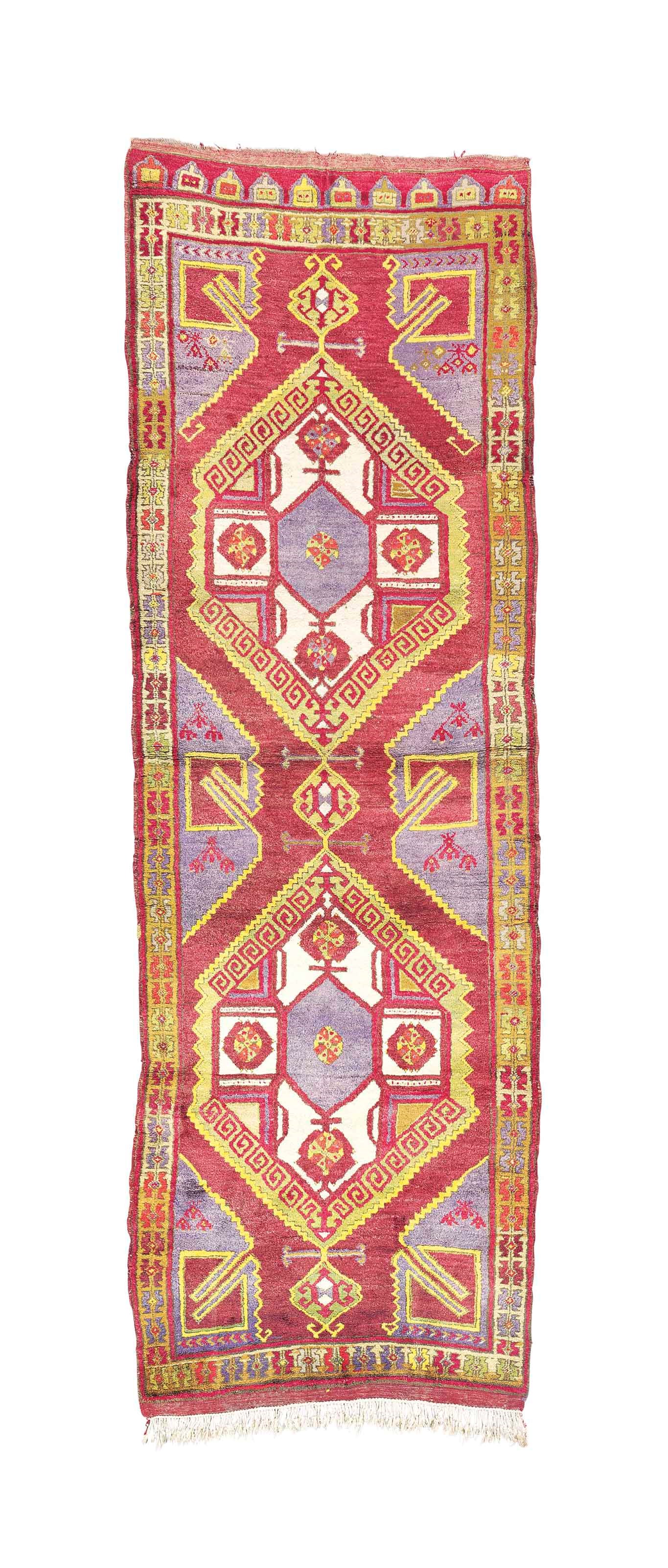 An antique Karapinar runner