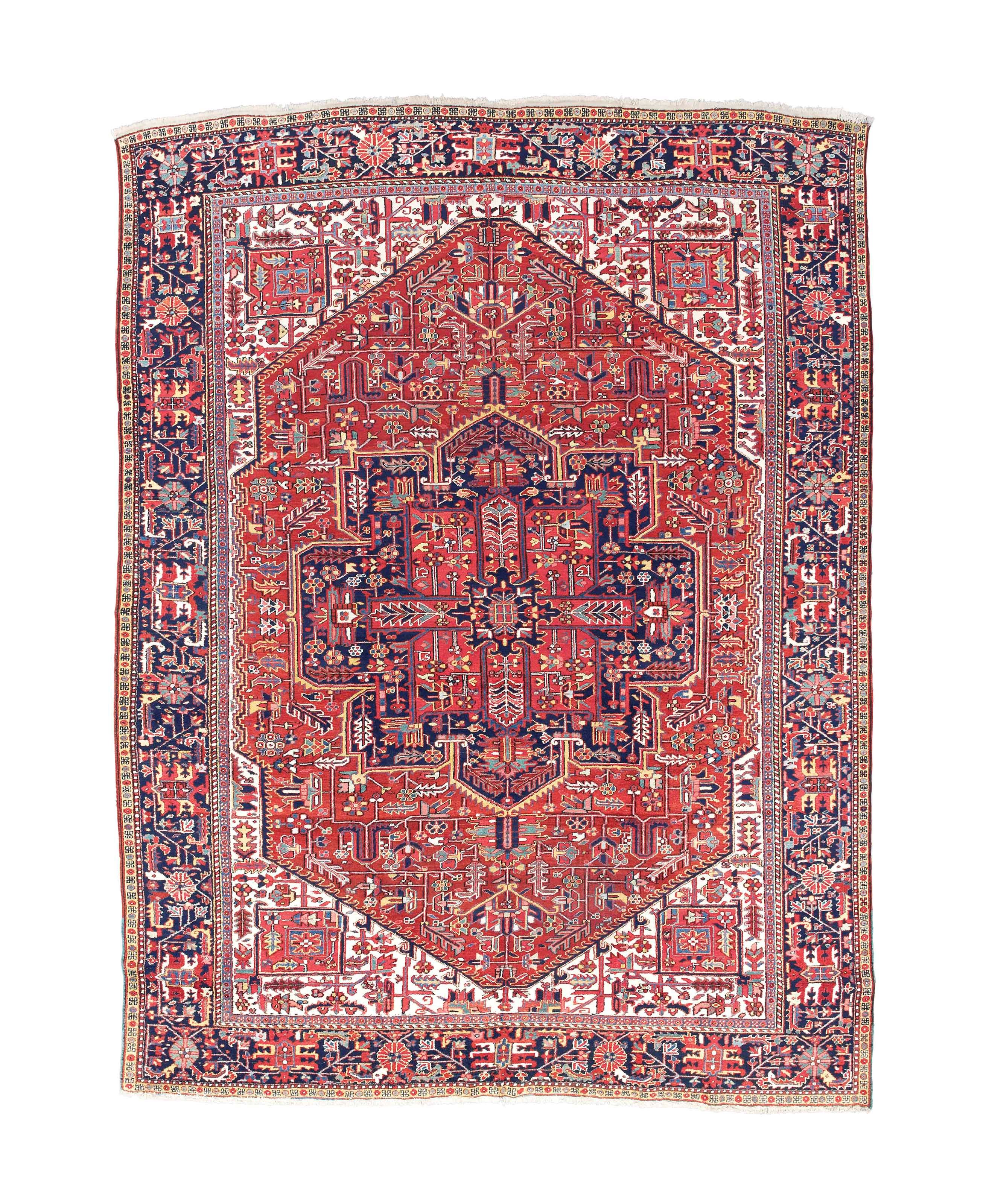 A Heriz carpet