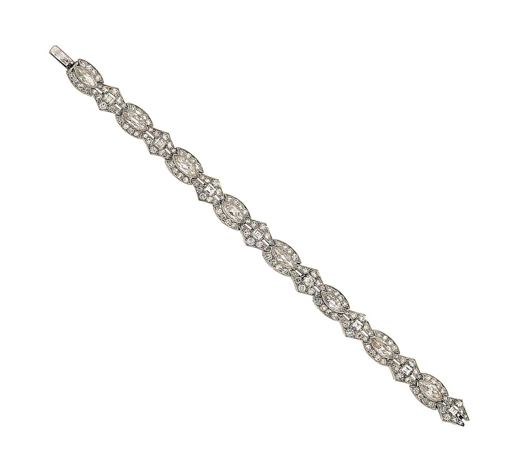 A diamond bracelet