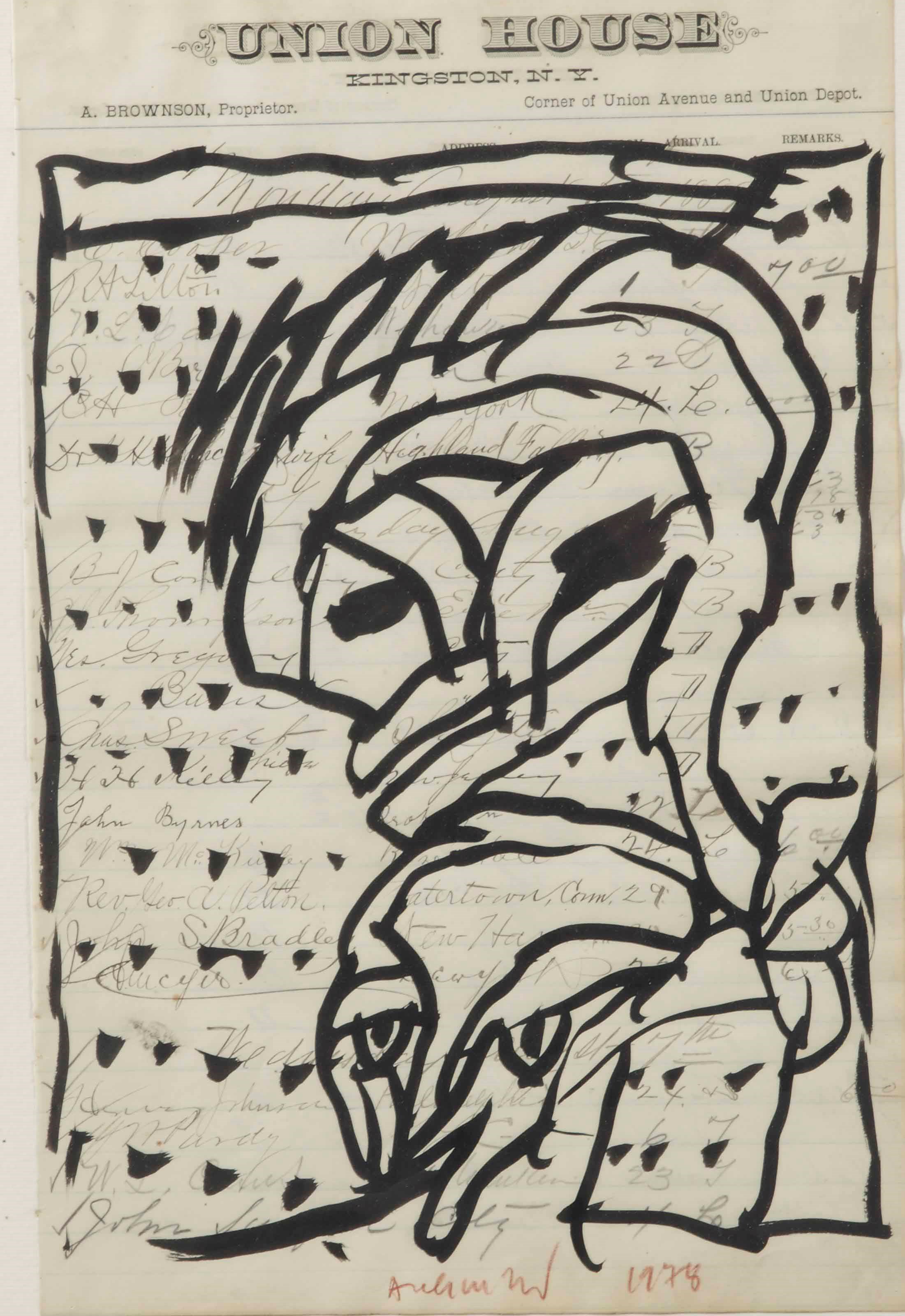 Pierre Alechinsky (b. 1927)