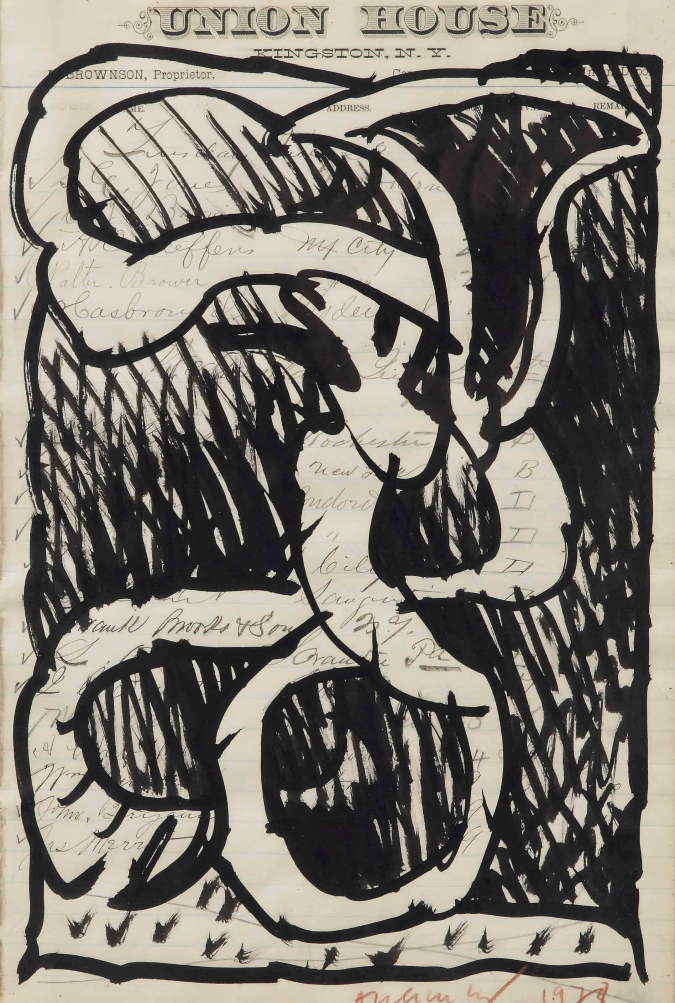 Pierre Alechinsky (b. 1927)
