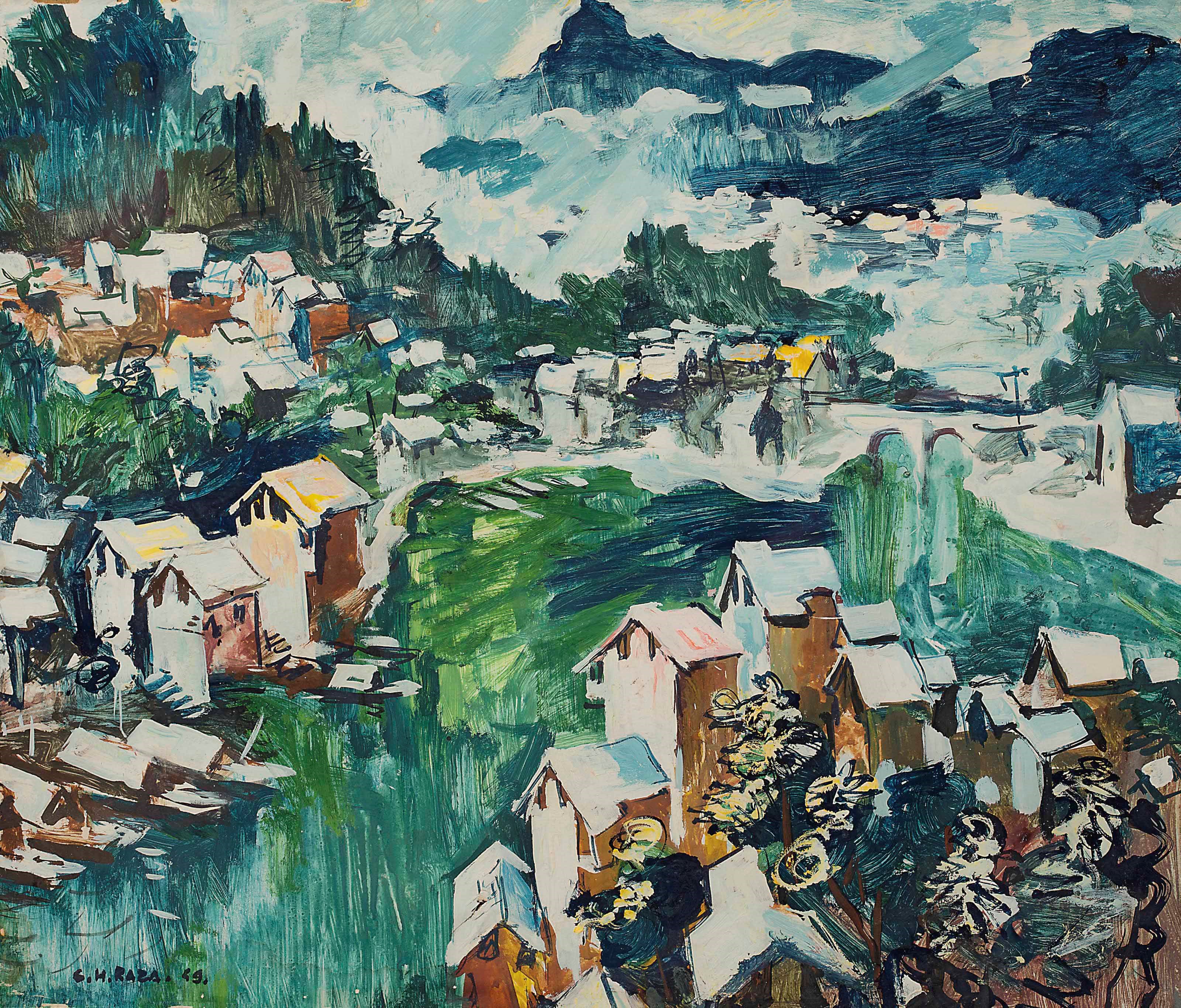 SYED HAIDER RAZA (B. 1922)