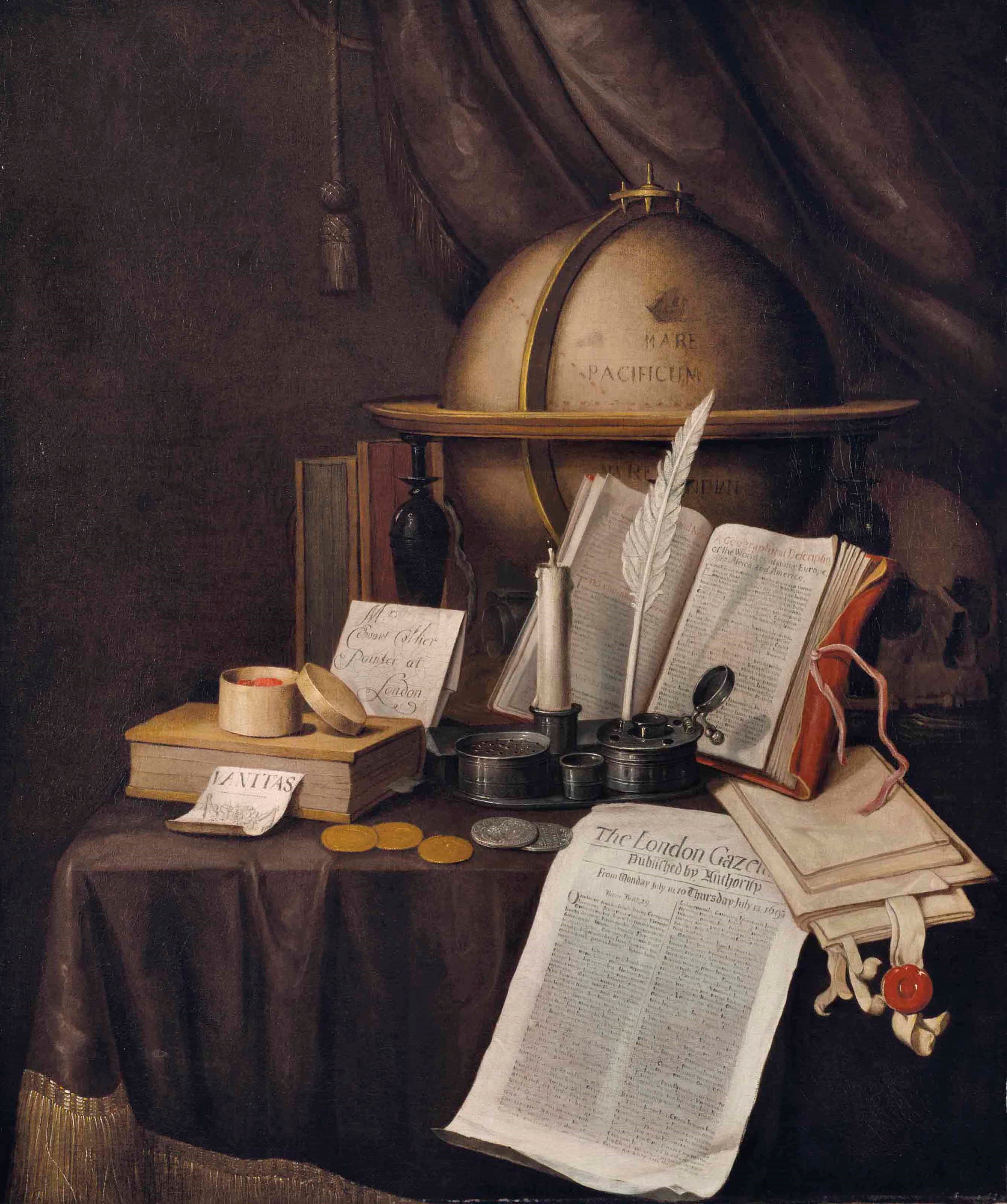 EDWAERT COLLIER (BREDA 1763-1706 LEYDE)