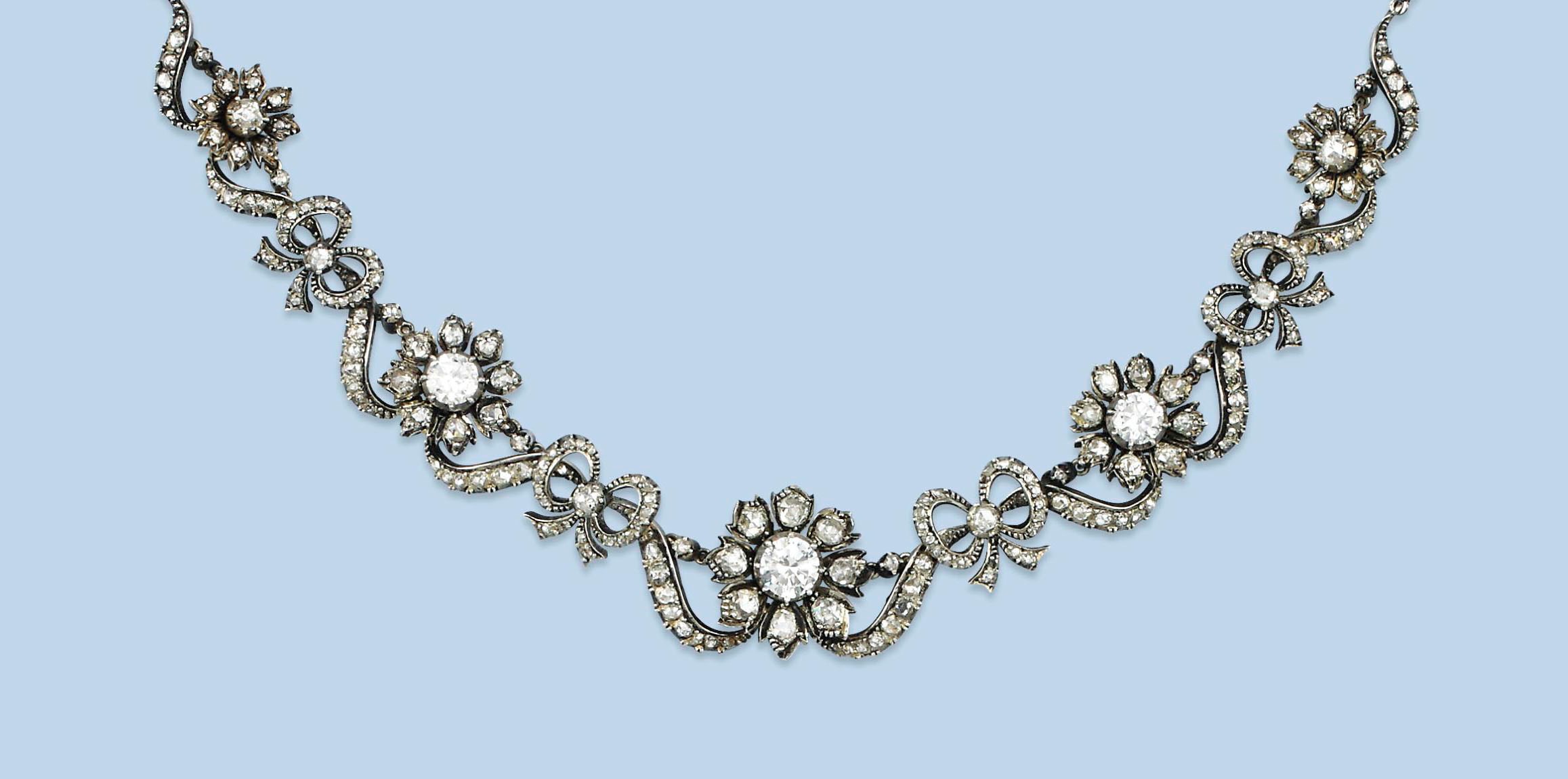 A DIAMOND NECKLACE