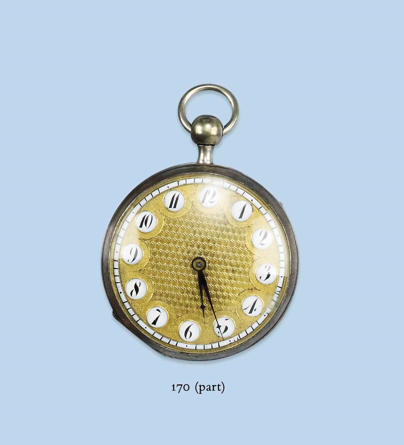 FIVE ANTIQUE SILVER POCKETWATCHES