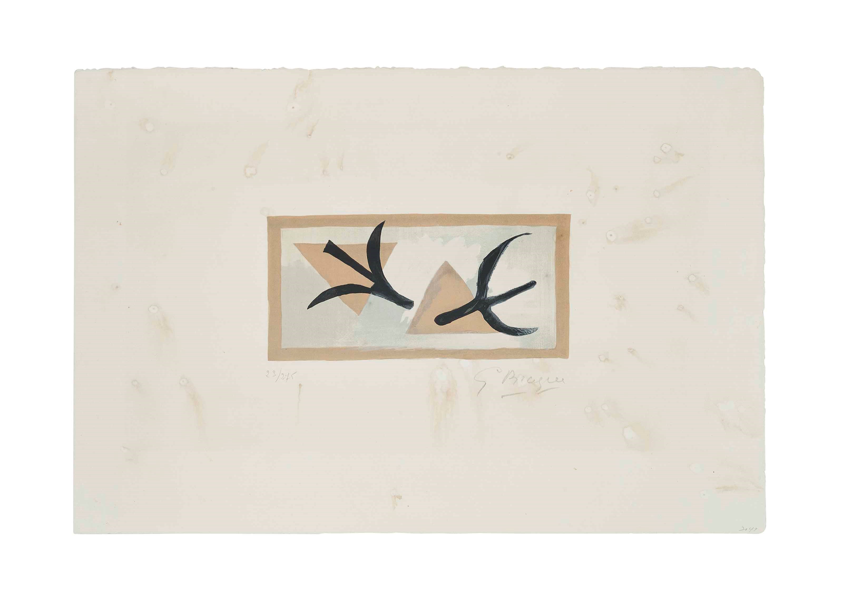 After Georges Braque (1882-1963)