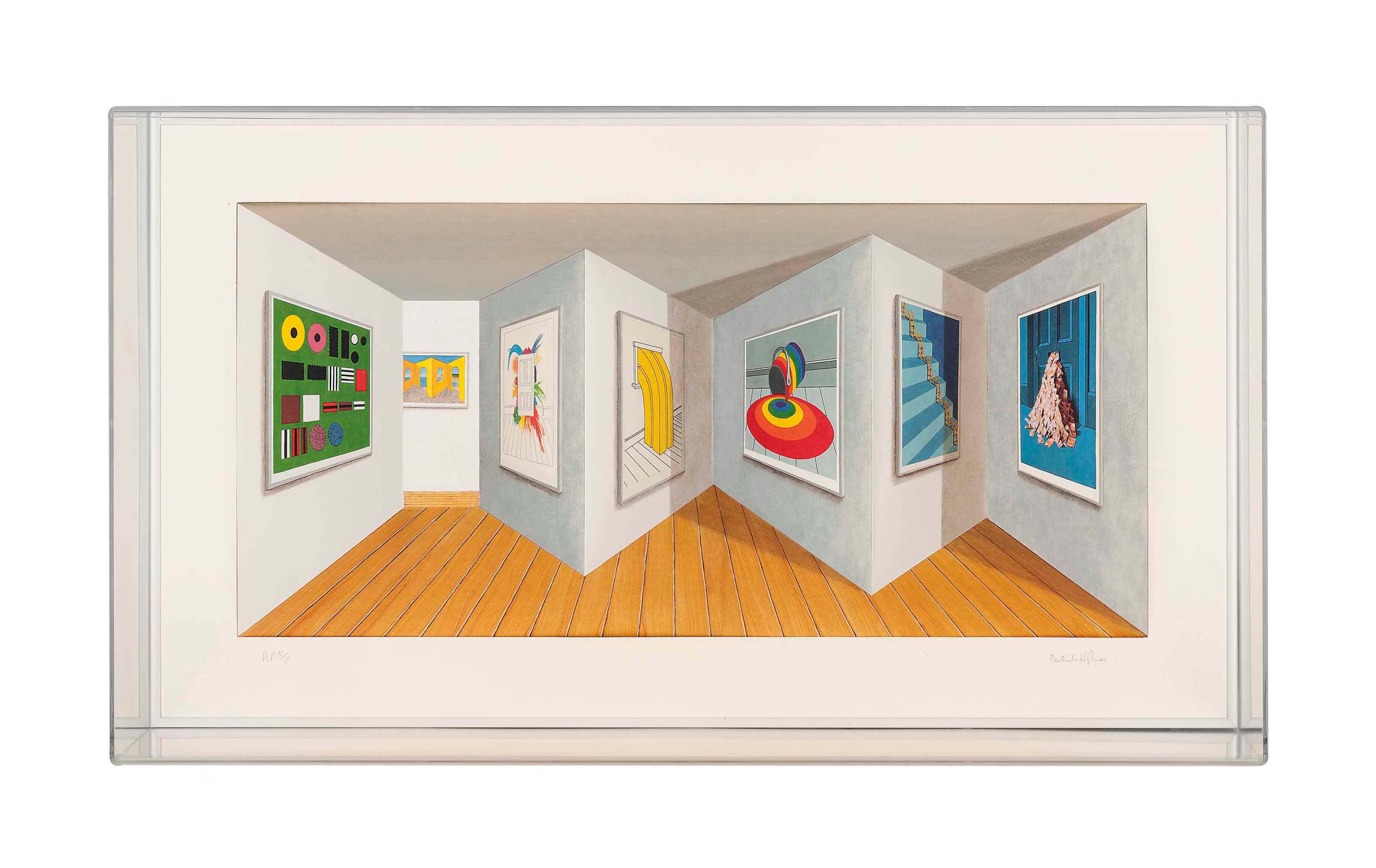 Patrick Hughes (b. 1939)