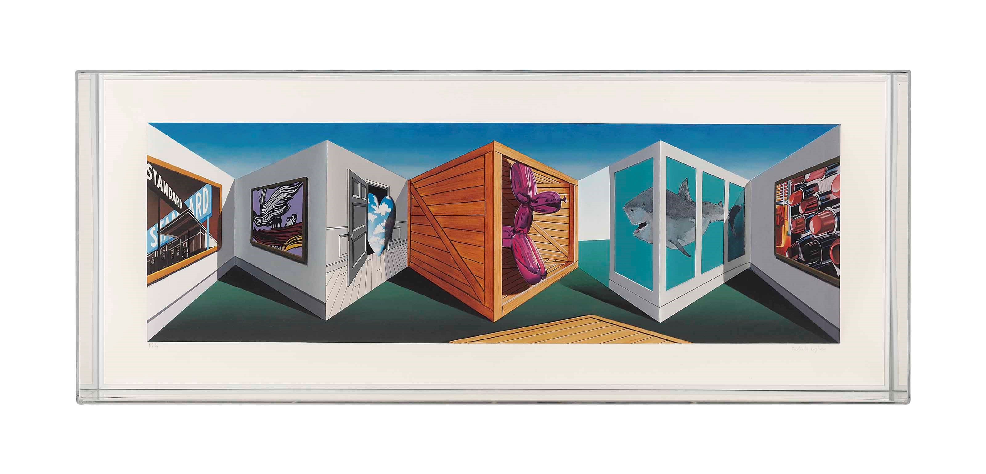Patrick Hughes (b. 1939)