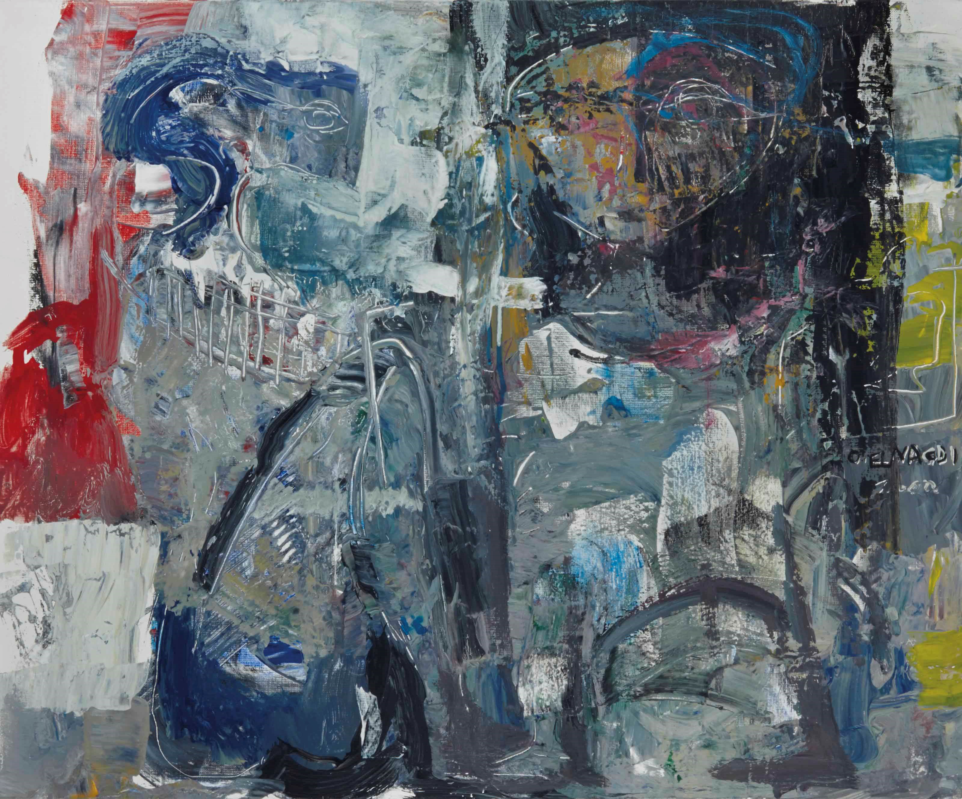 Omar El-Nagdi (Egyptian, b. 1931)