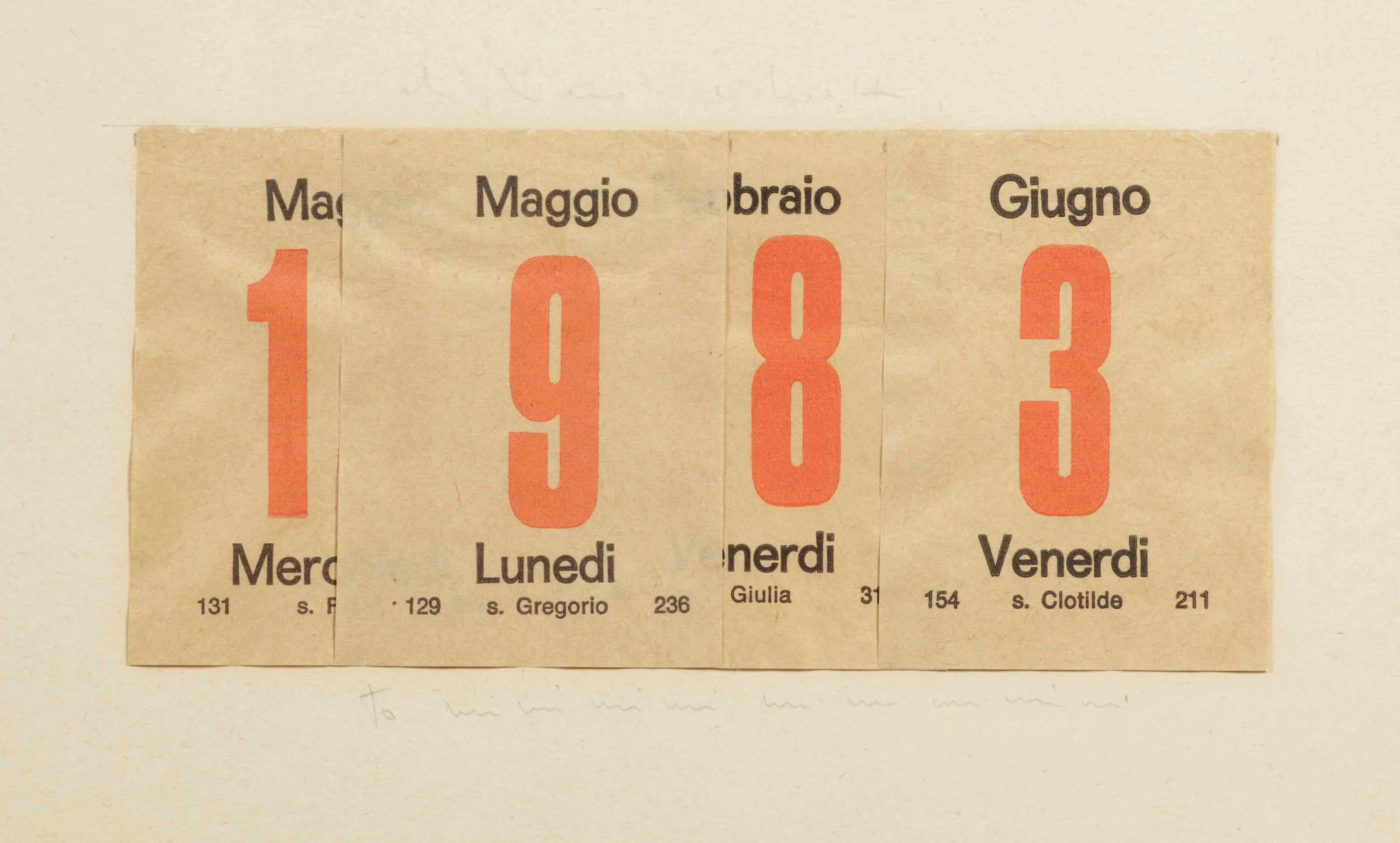 Alighiero Boetti (1940-1994)