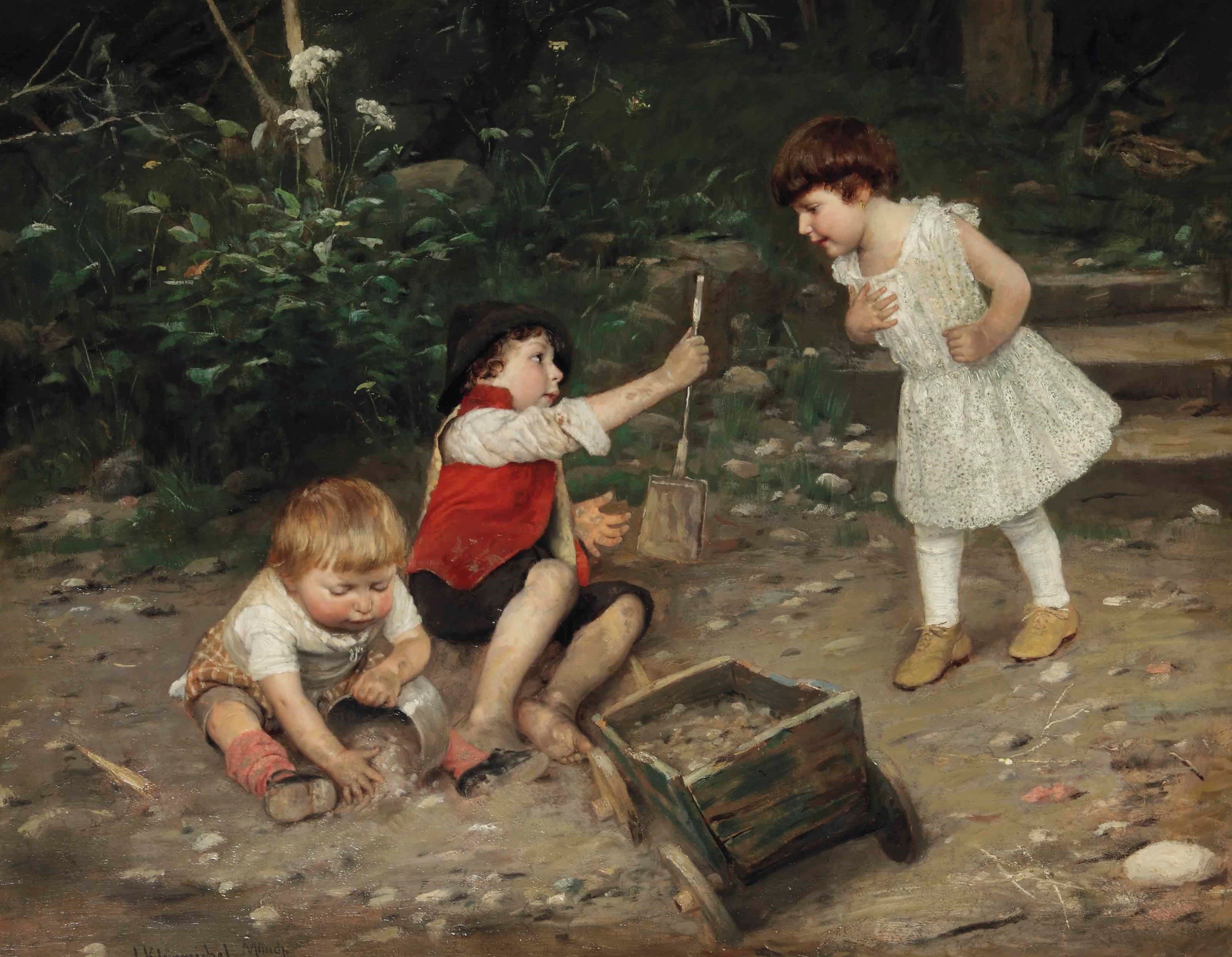 Julius Kleinmichel (Rodzonne 1846-1892 Munich)