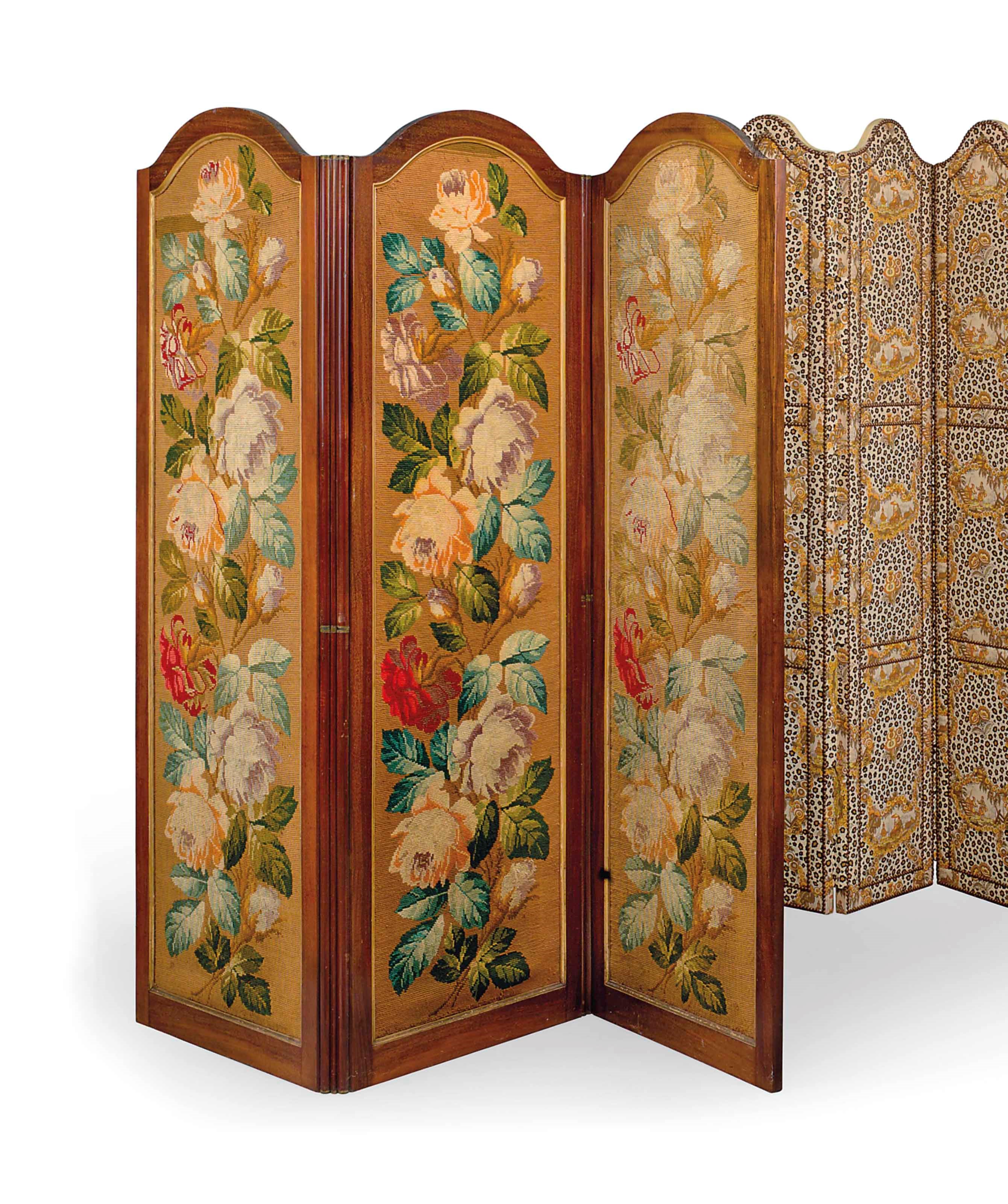 TWO DRESSING SCREENS