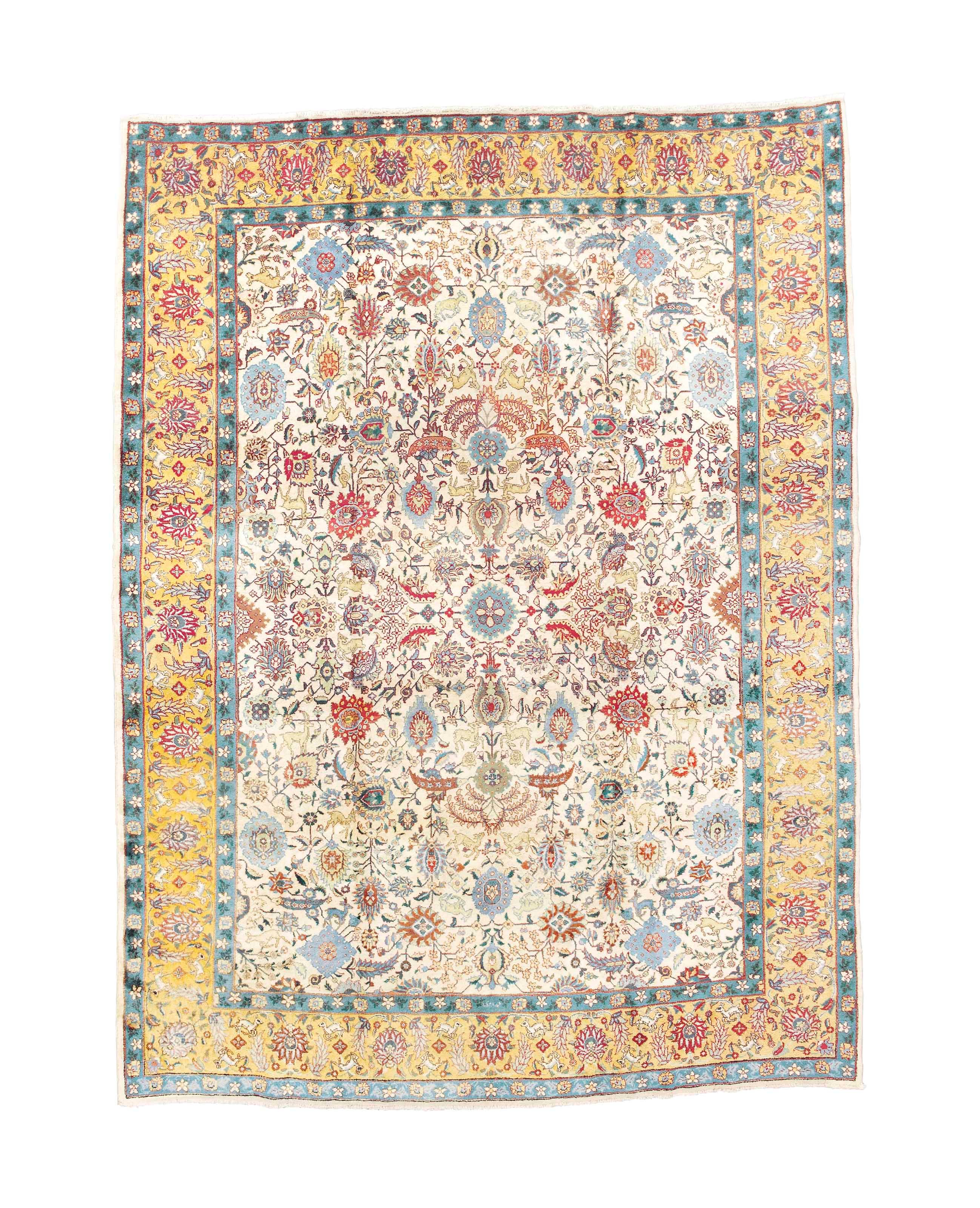 A Tabriz carpet