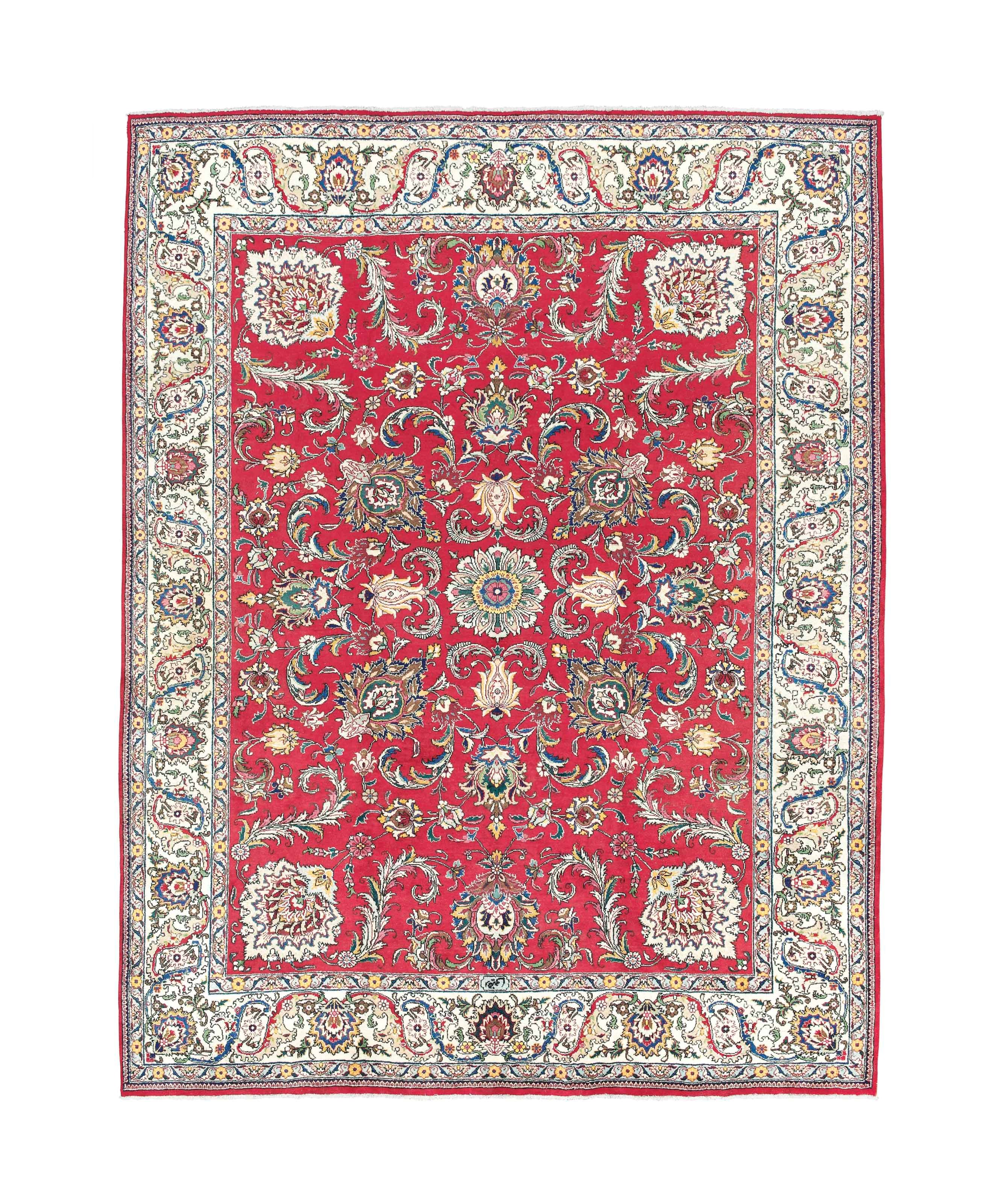 A fine Tabriz carpet