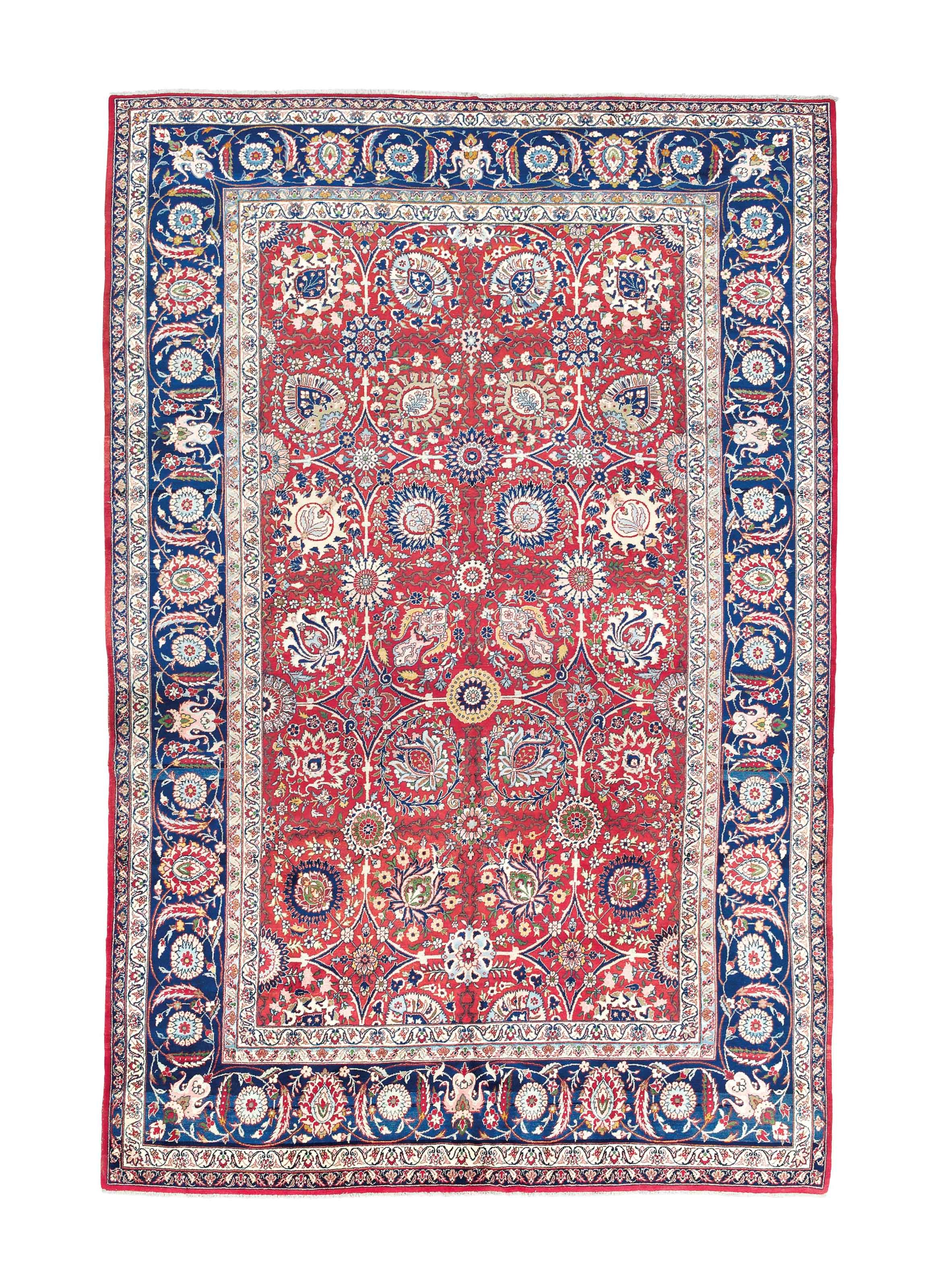 A fine Isfahan carpet