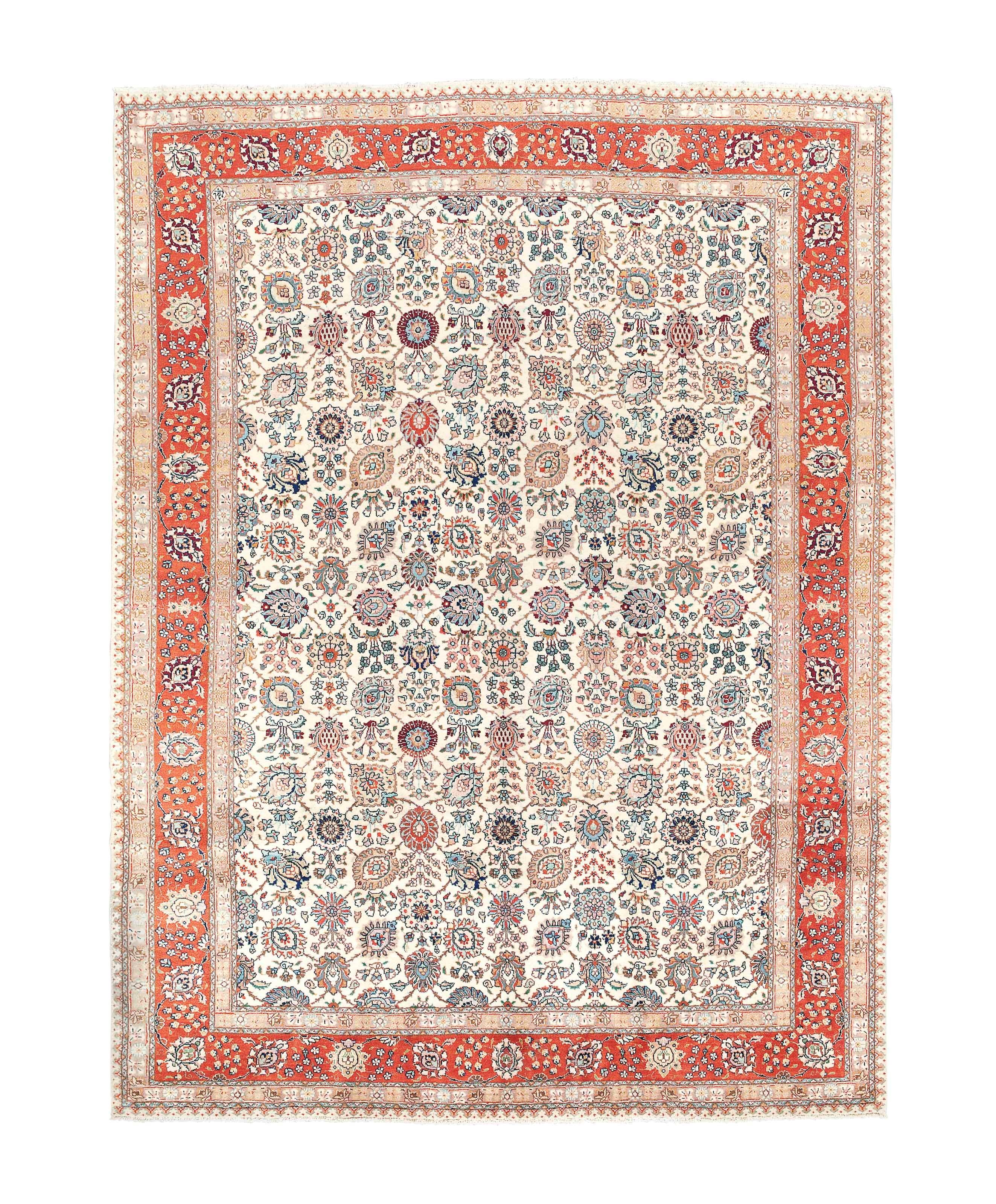 A fine Tabriz carpet