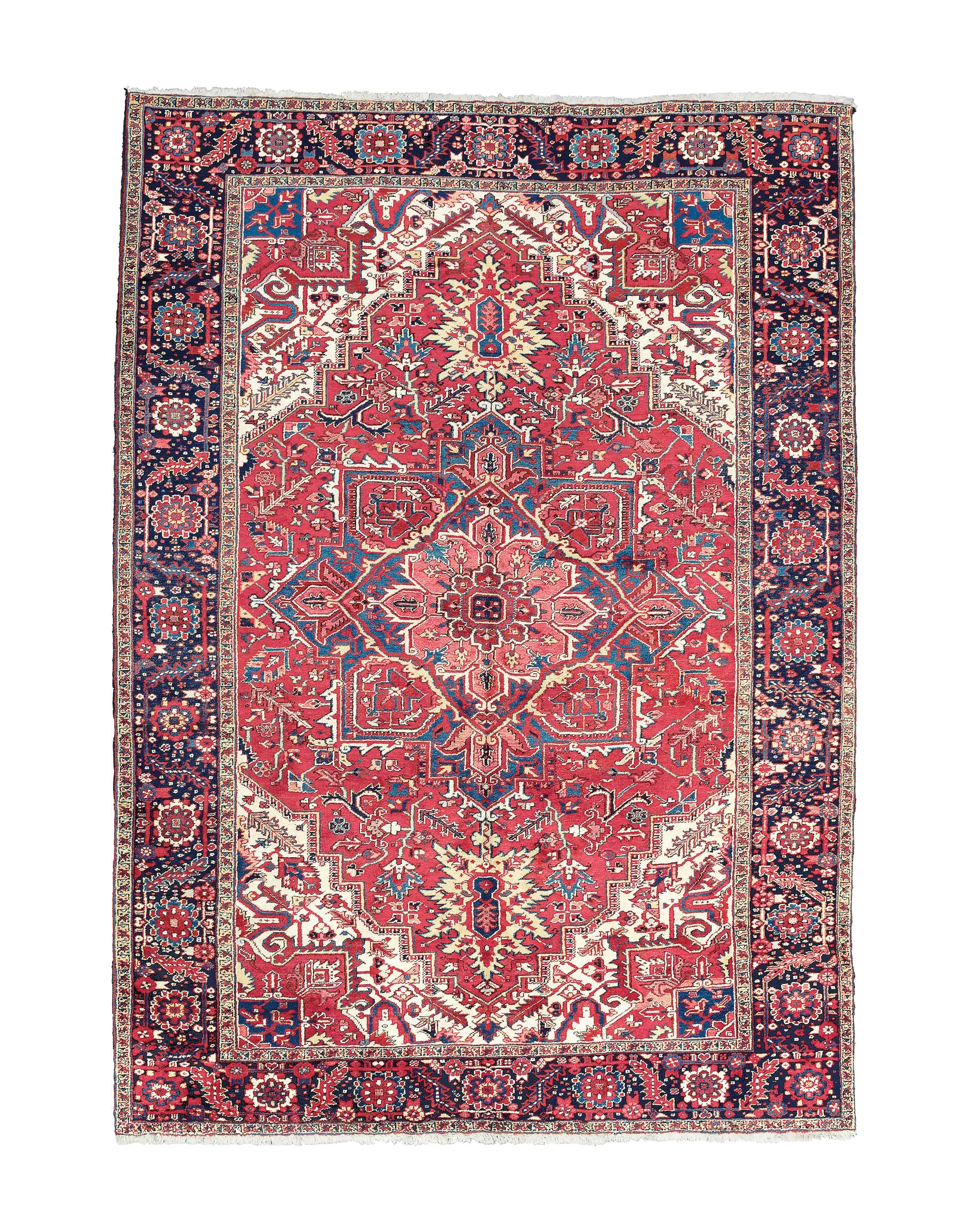 A fine Heriz carpet