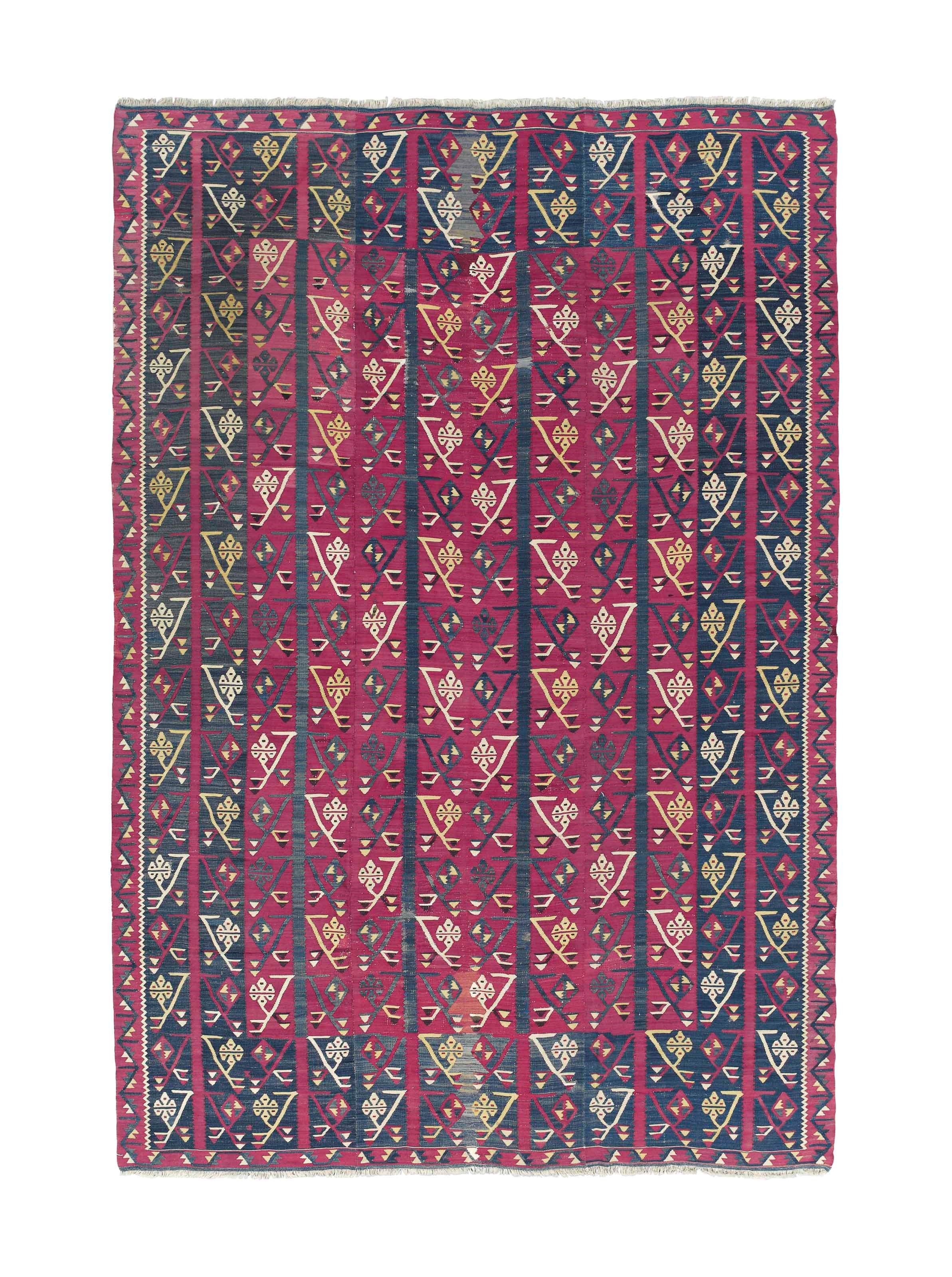 An antique Thracian kilim