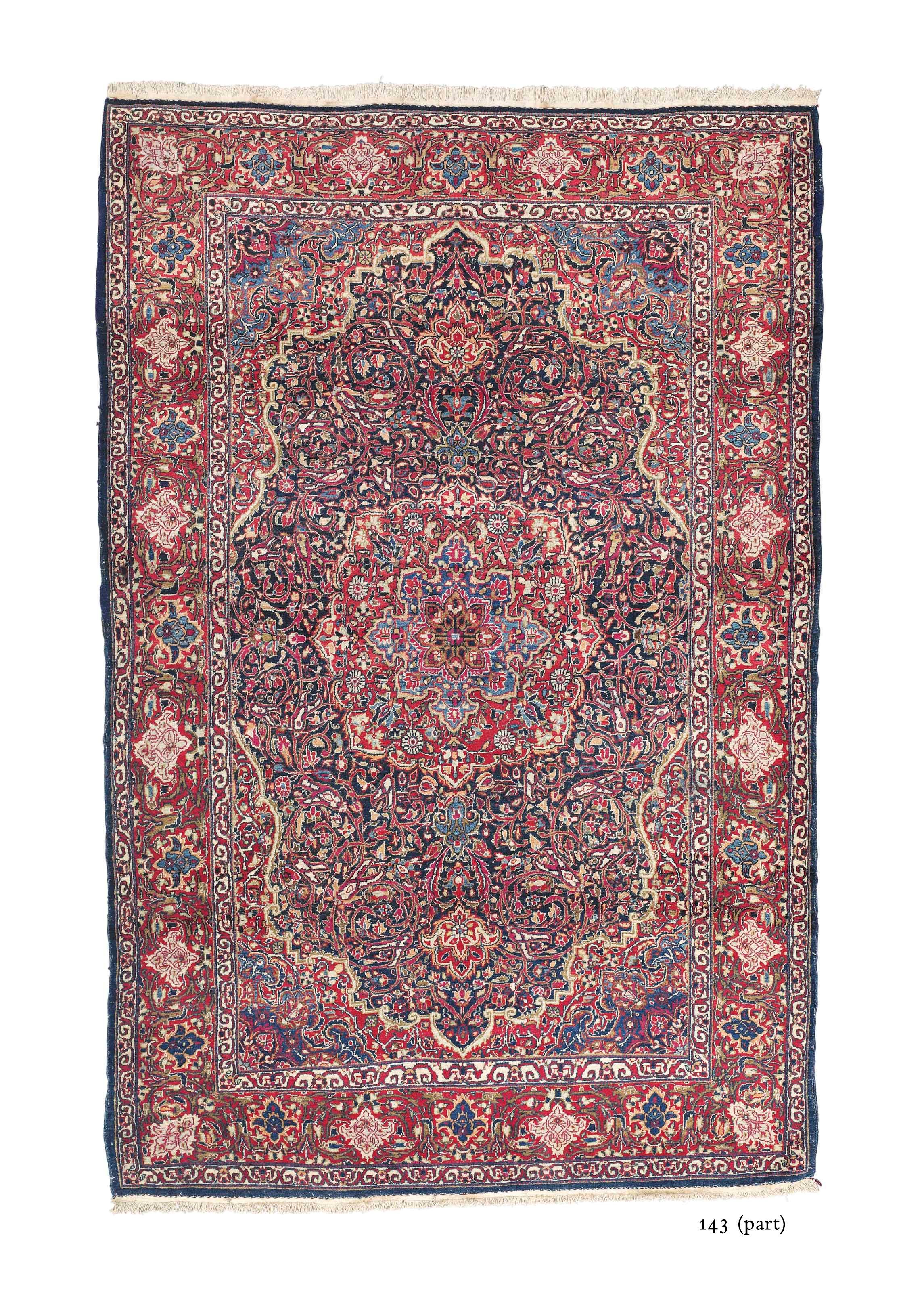 Two fine Kashan rugs