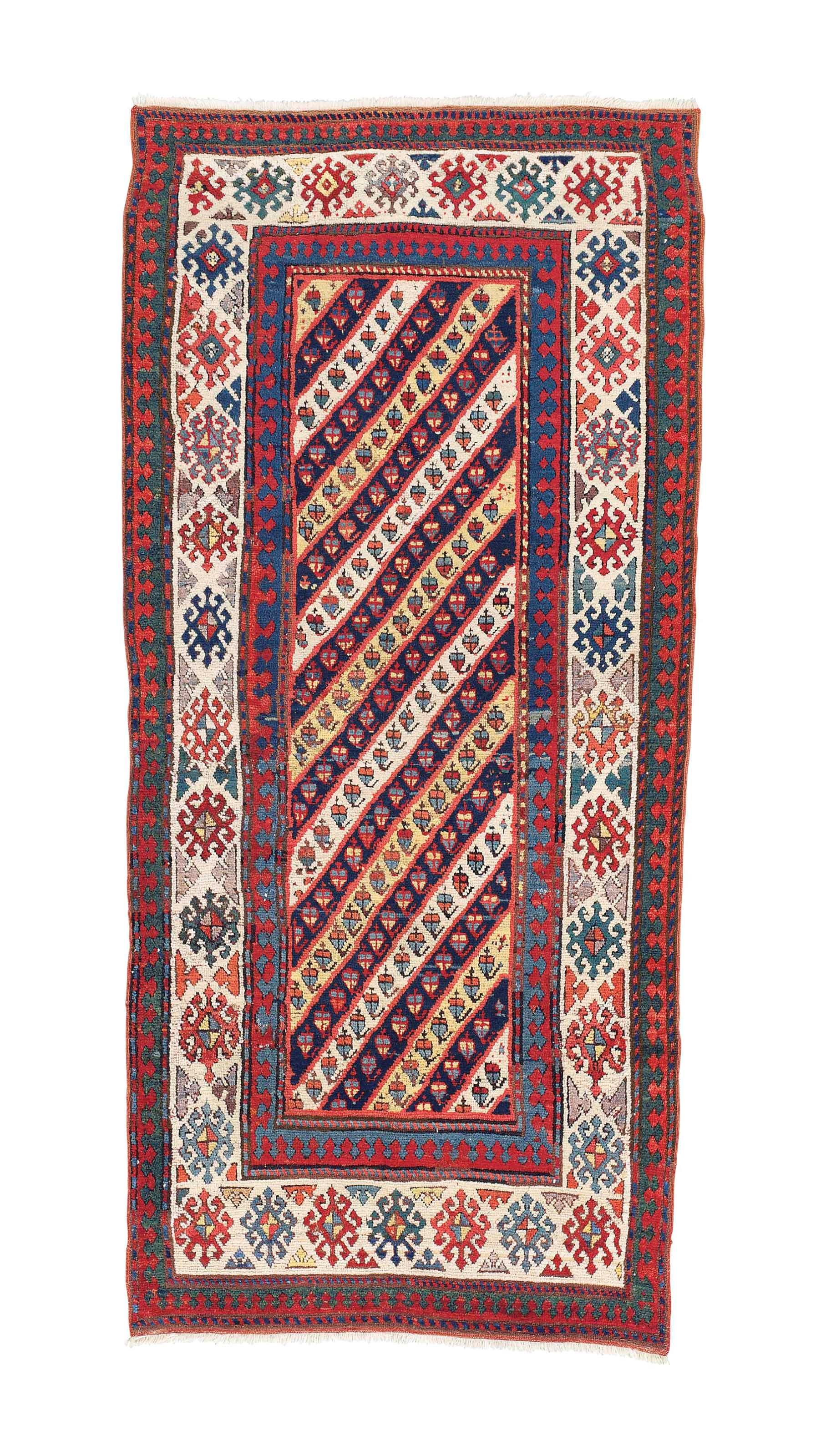 An antique Genje rug