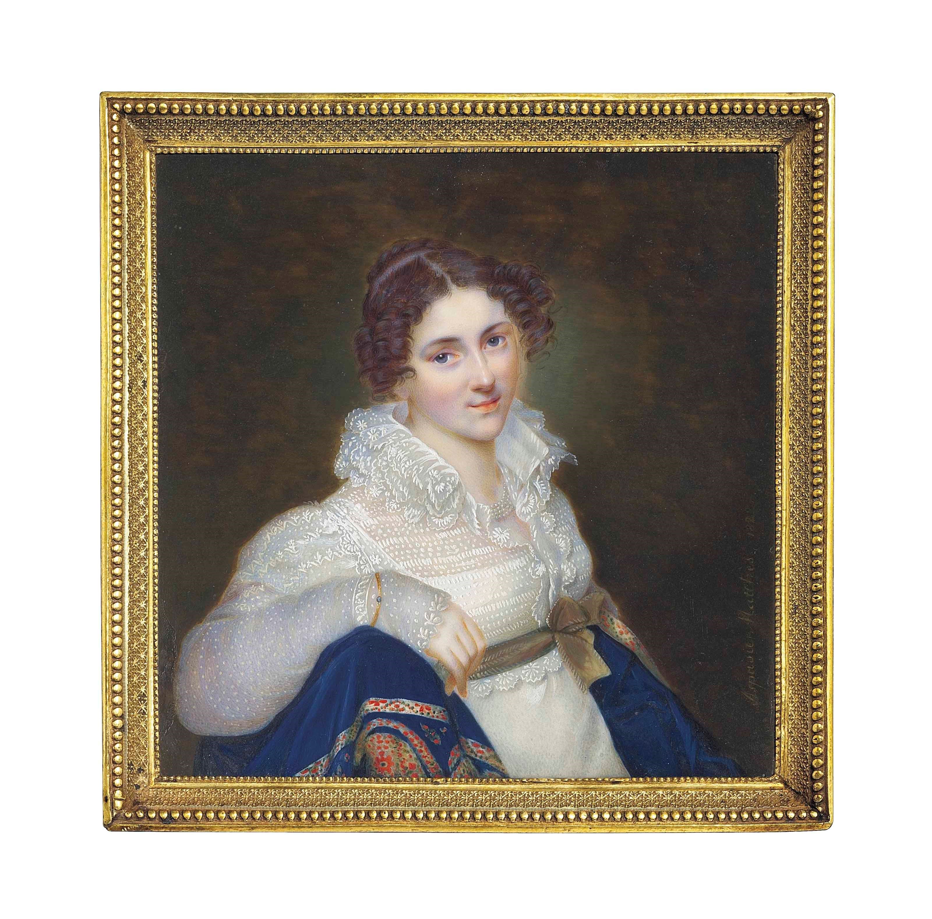 ASPASIE MATTHES (PROBABLY FRANCO-RUSSIAN, FL. C. 1800 - 1825)
