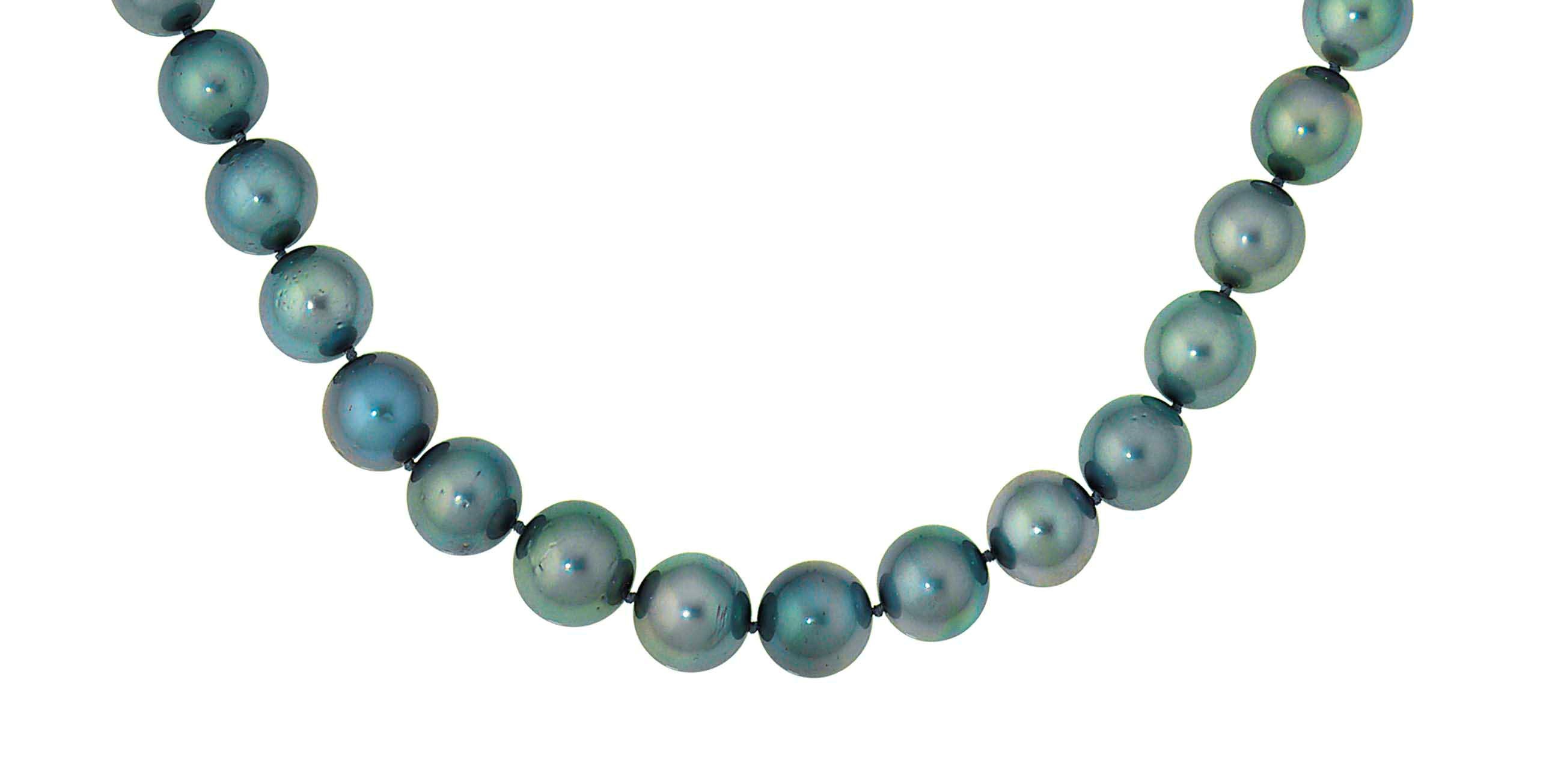 Two cultured pearl necklaces