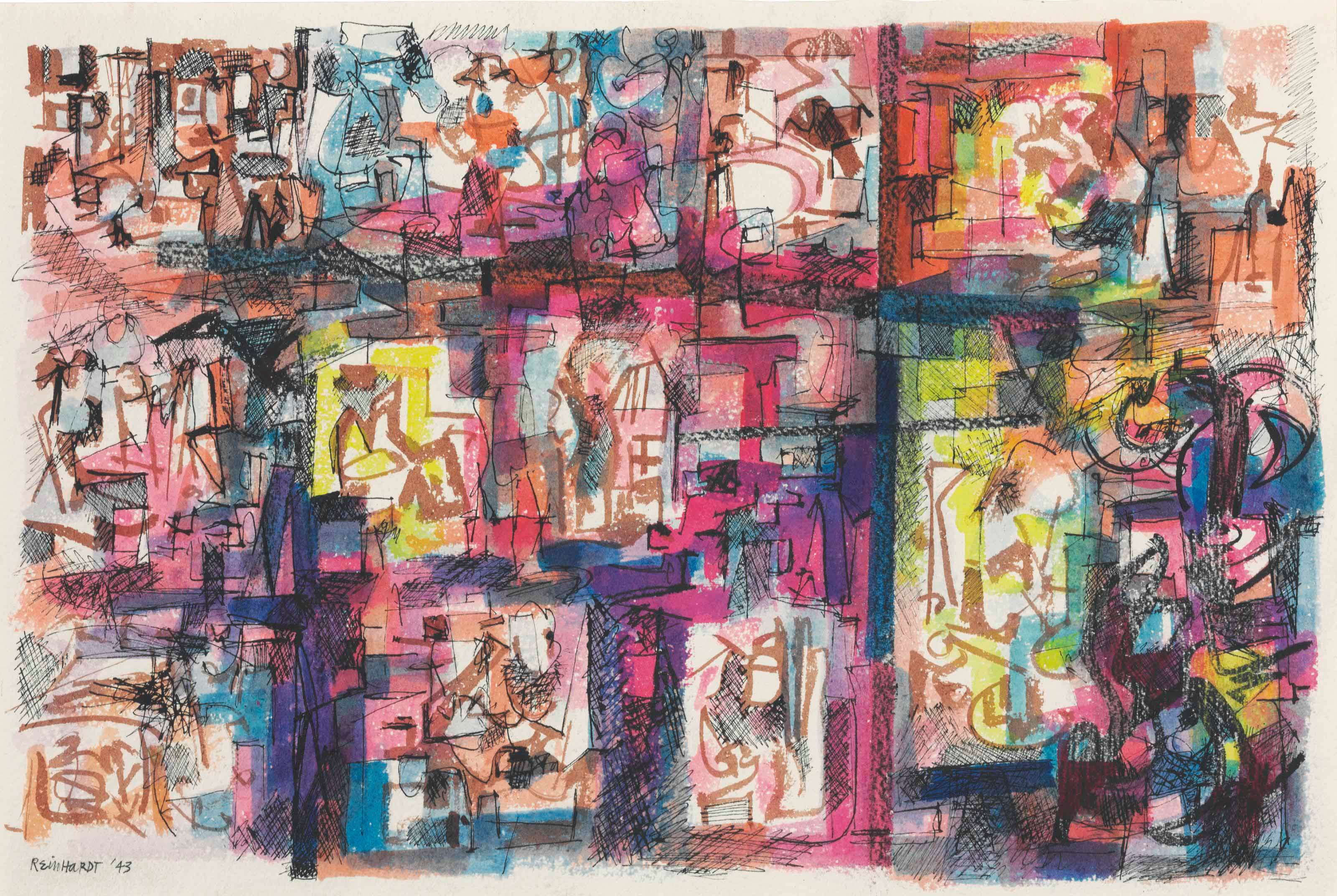 AD REINHARDT (1913-1967)