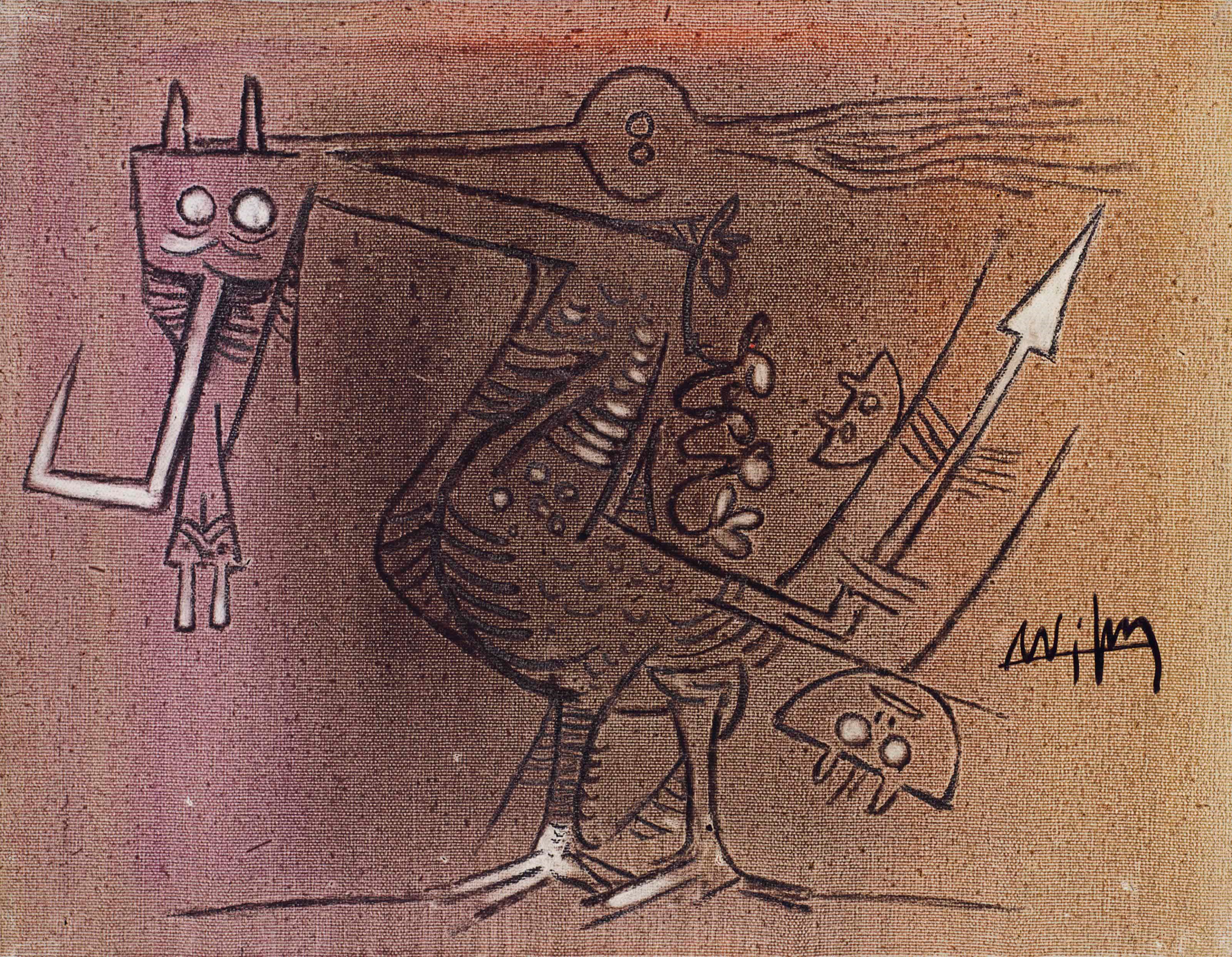 Wifredo Lam (Cuban 1902-1982)