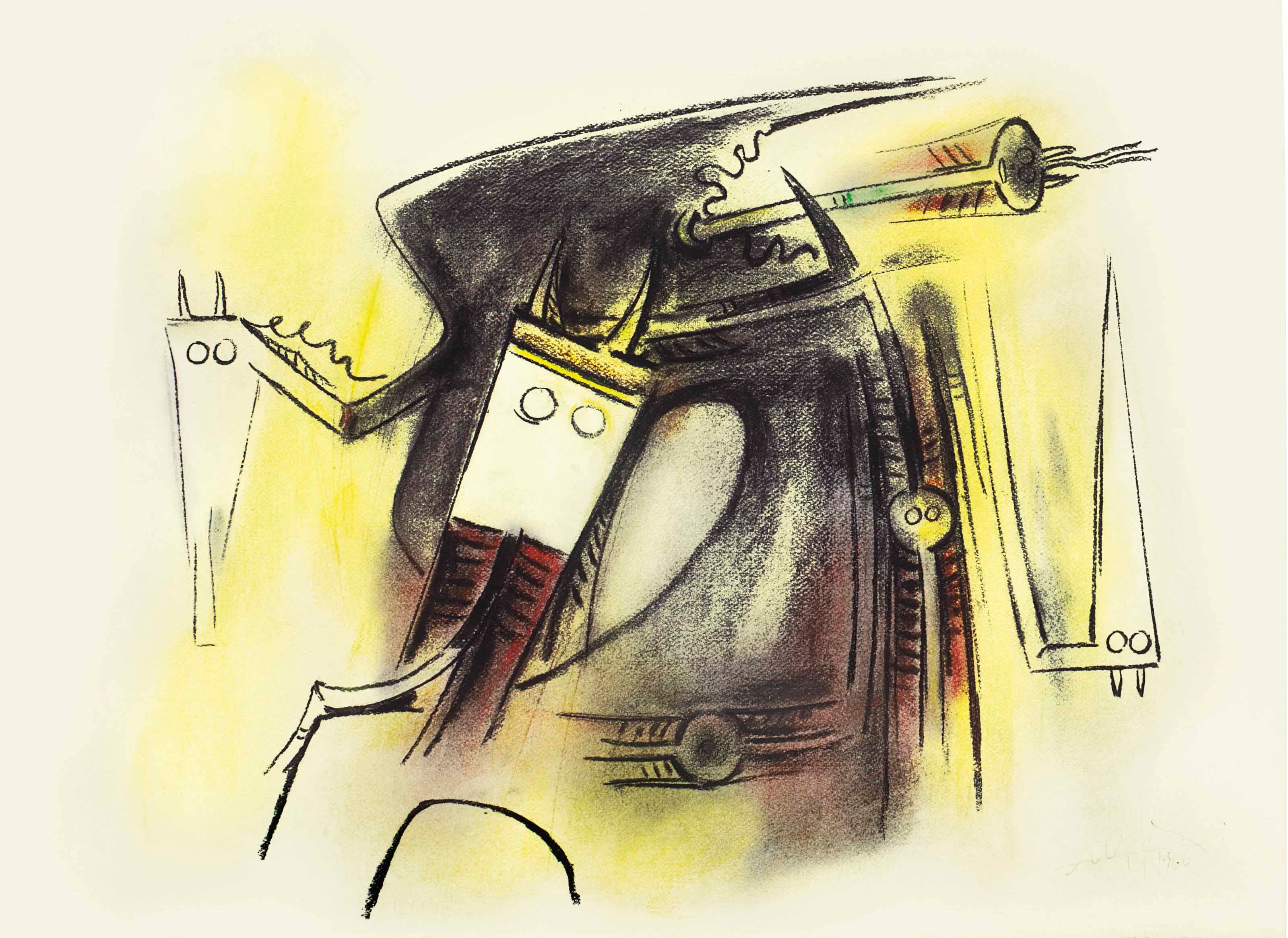 Wifredo Lam (Cuban 1902-1982)