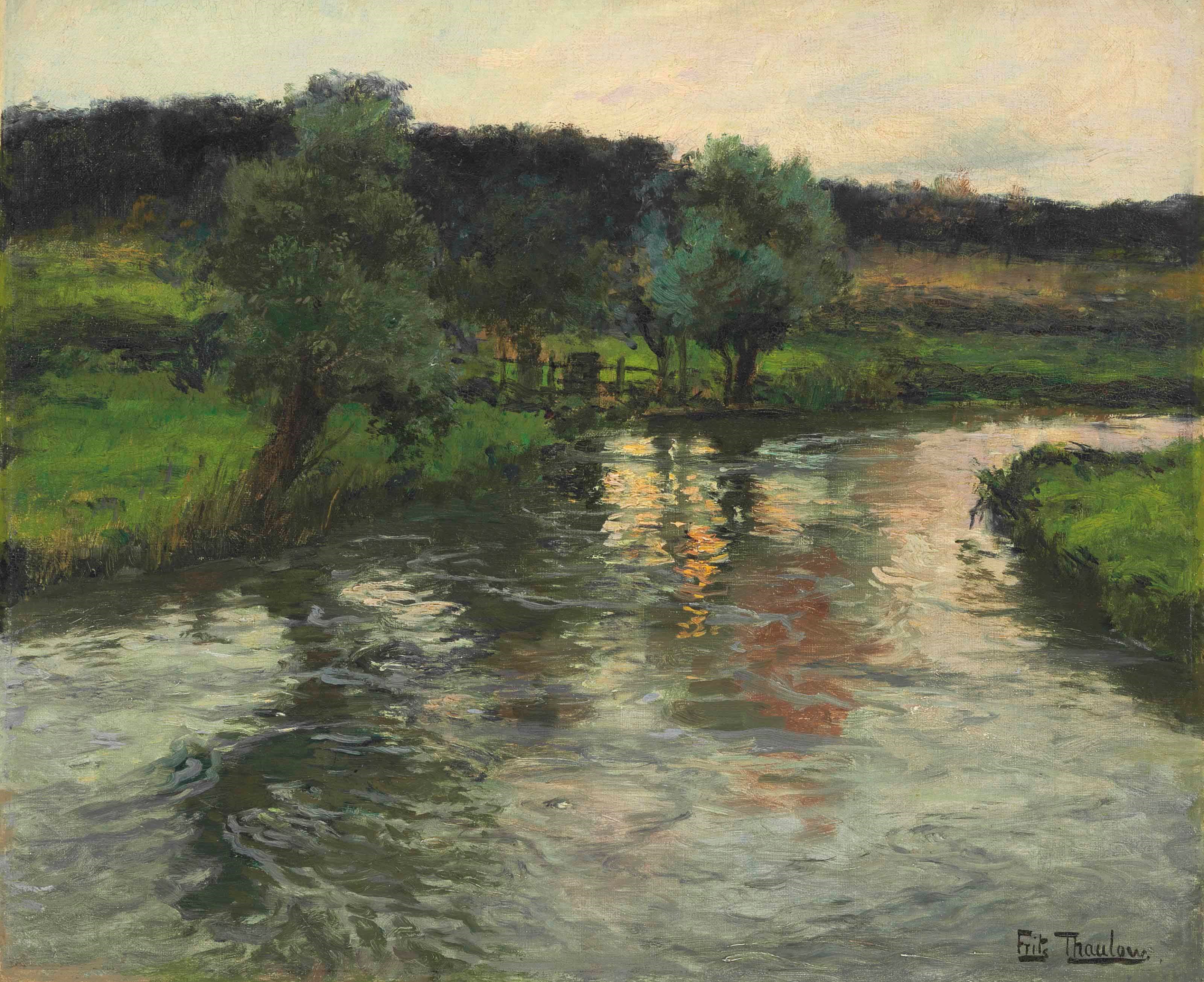 Frits Thaulow (Norwegian, 1847-1906)