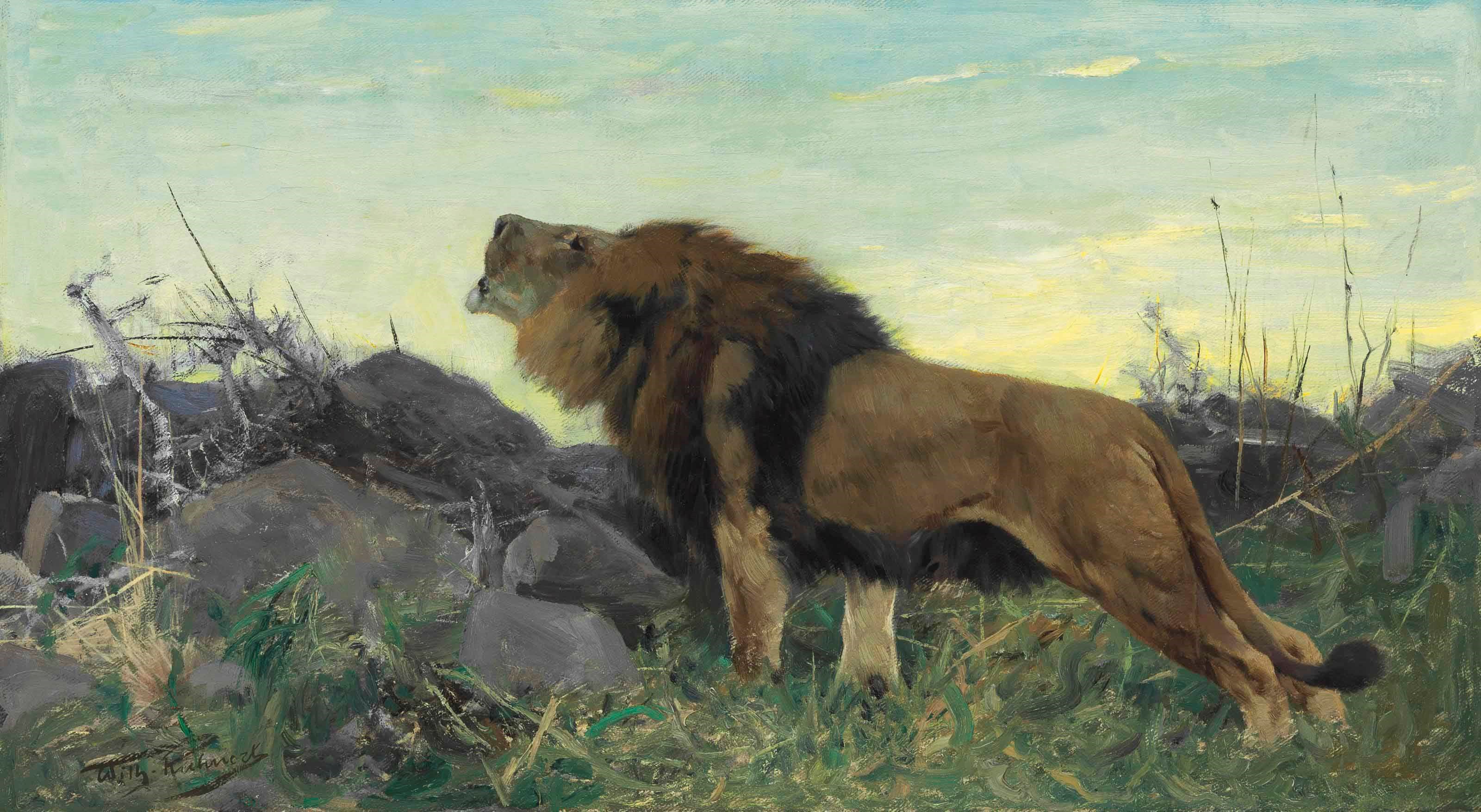 Wilhelm Kuhnert (German, 1865-1926)