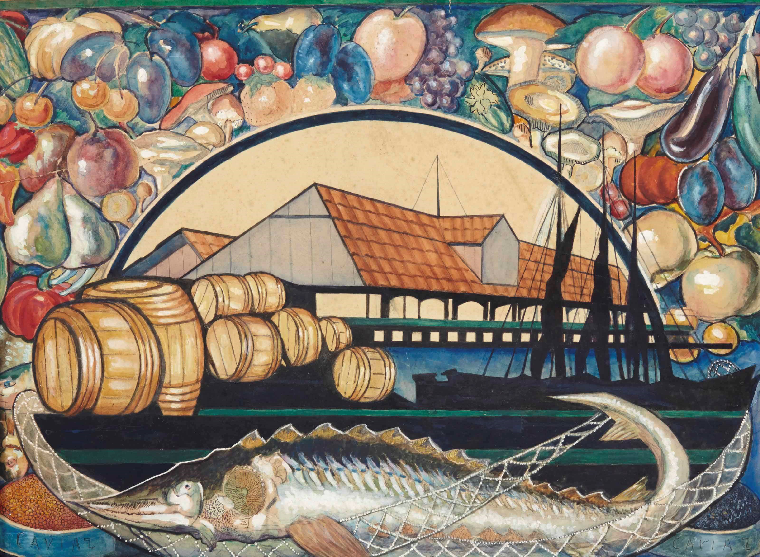 Manner of Ivan Bilibin