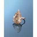 A COLOURED DIAMOND RING