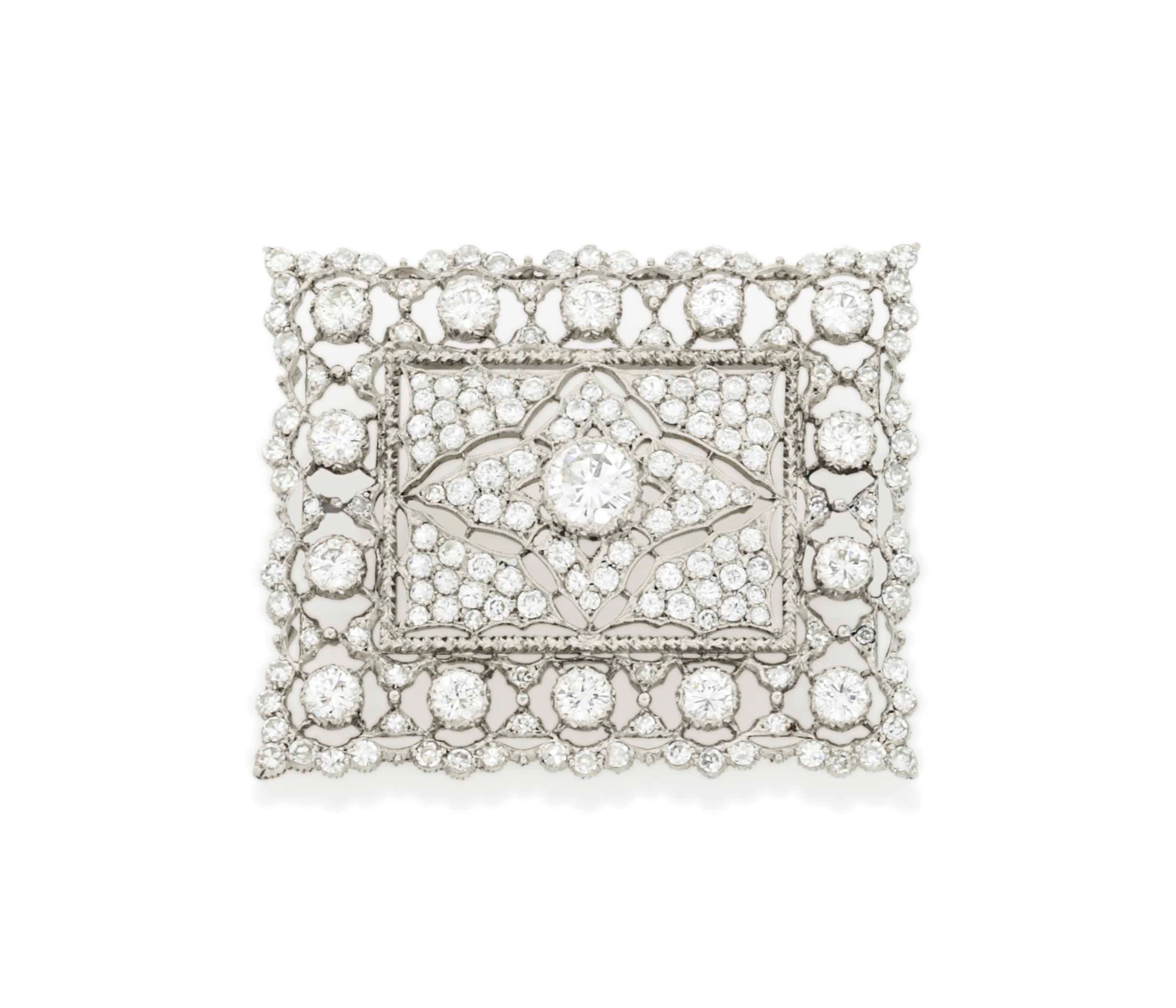 BROCHE DIAMANTS, PAR BUCCELLATI