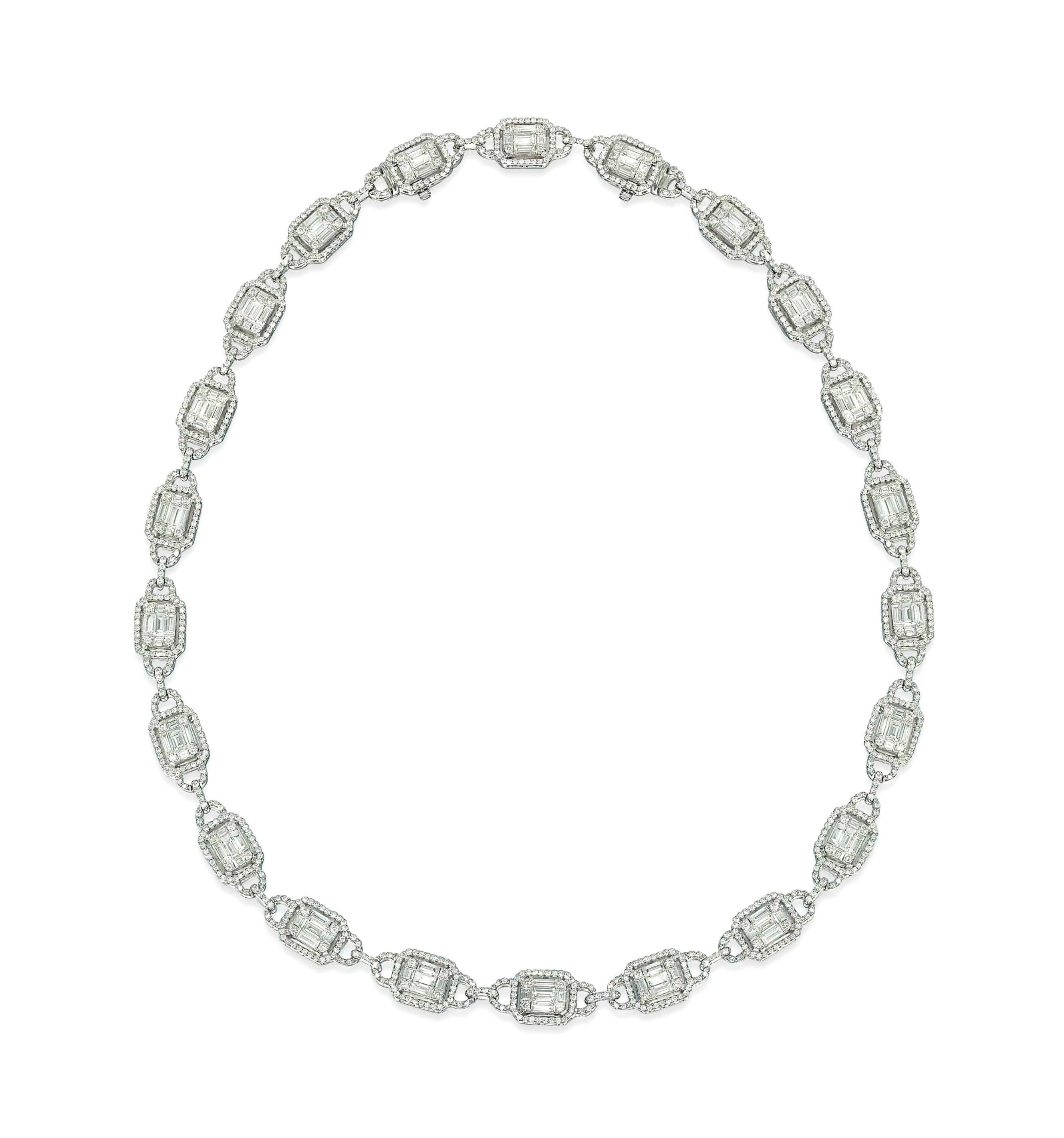 A DIAMOND NECKLACE