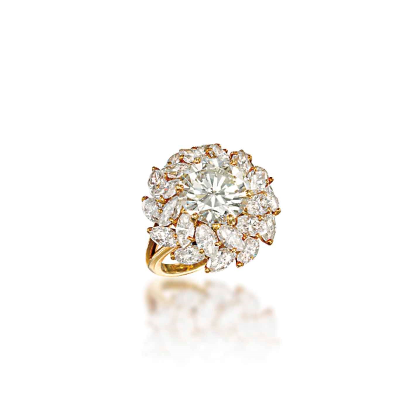 A DIAMOND DRESS RING