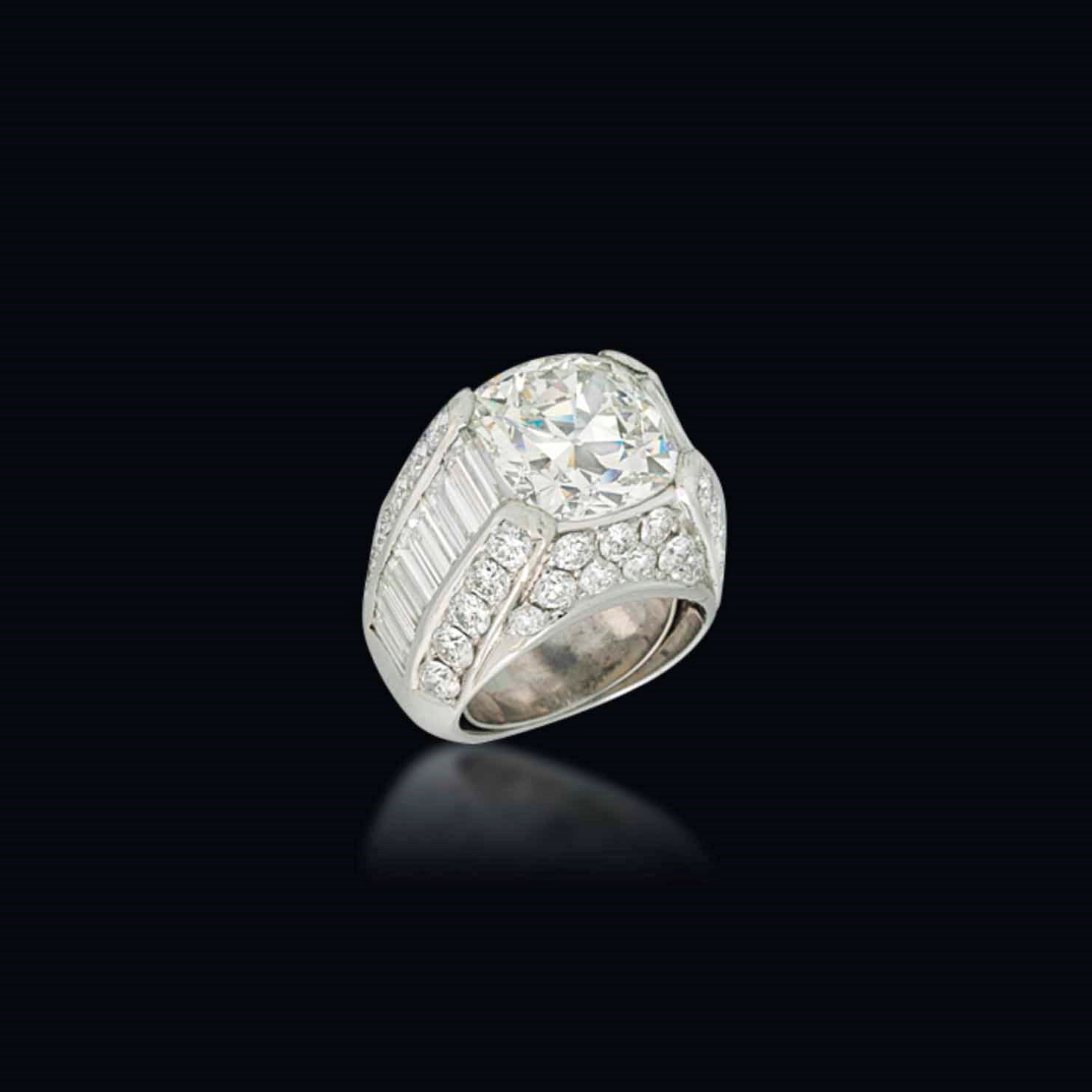 A DIAMOND COCKTAIL RING