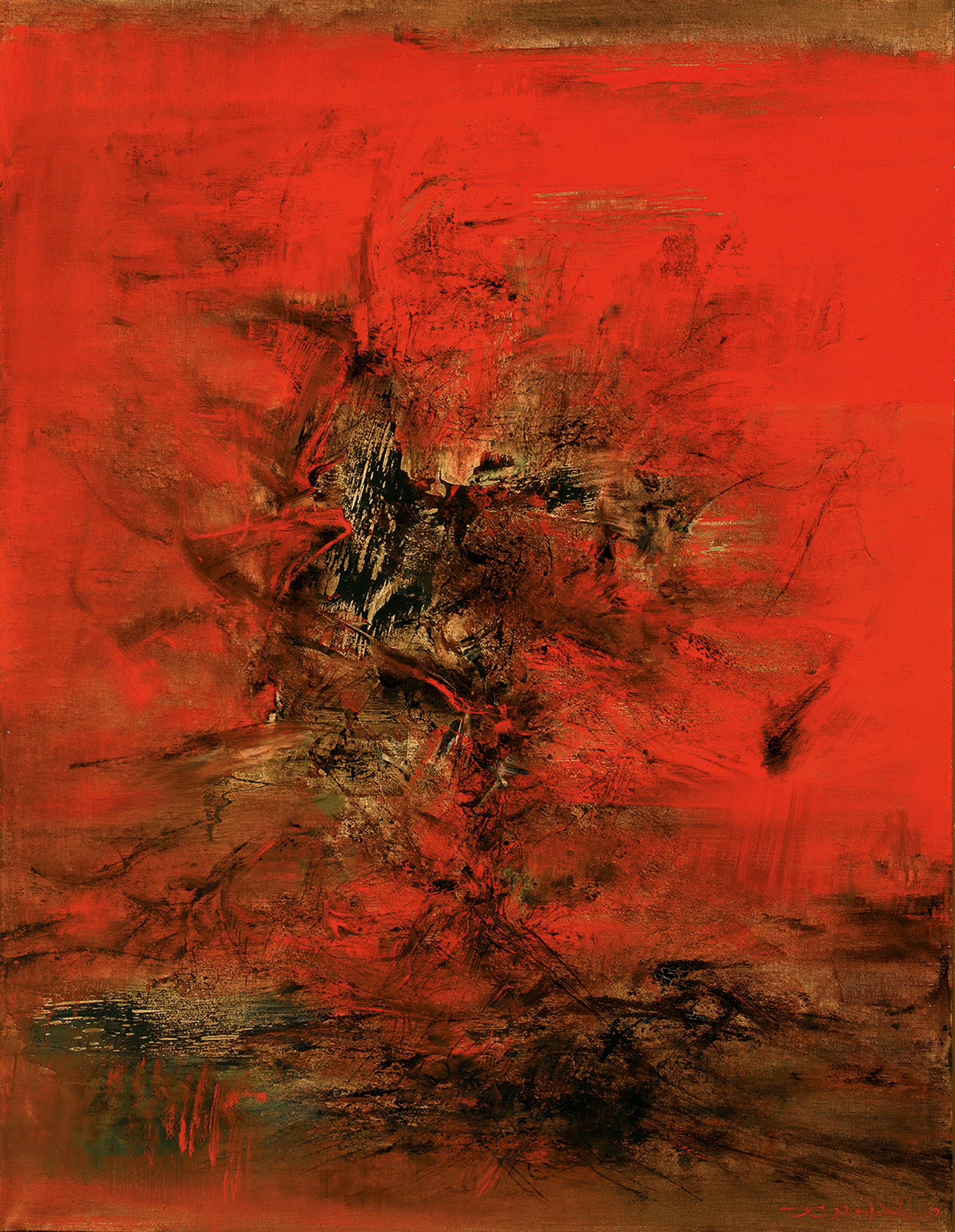 ZAO WOU-KI(ZHAO WUJI, French/Chinese, 1920-2013)