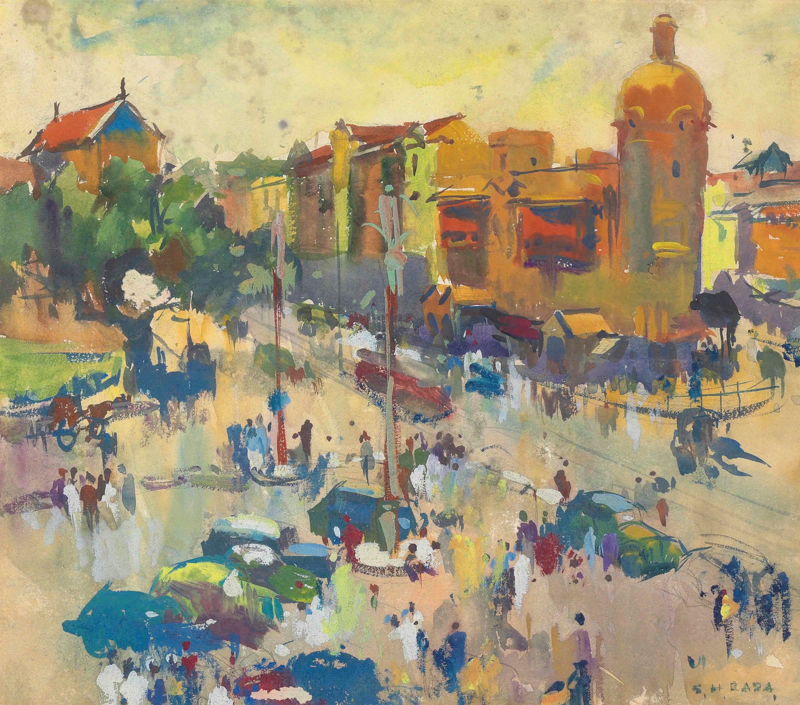 SYED HAIDER RAZA (B. 1922)